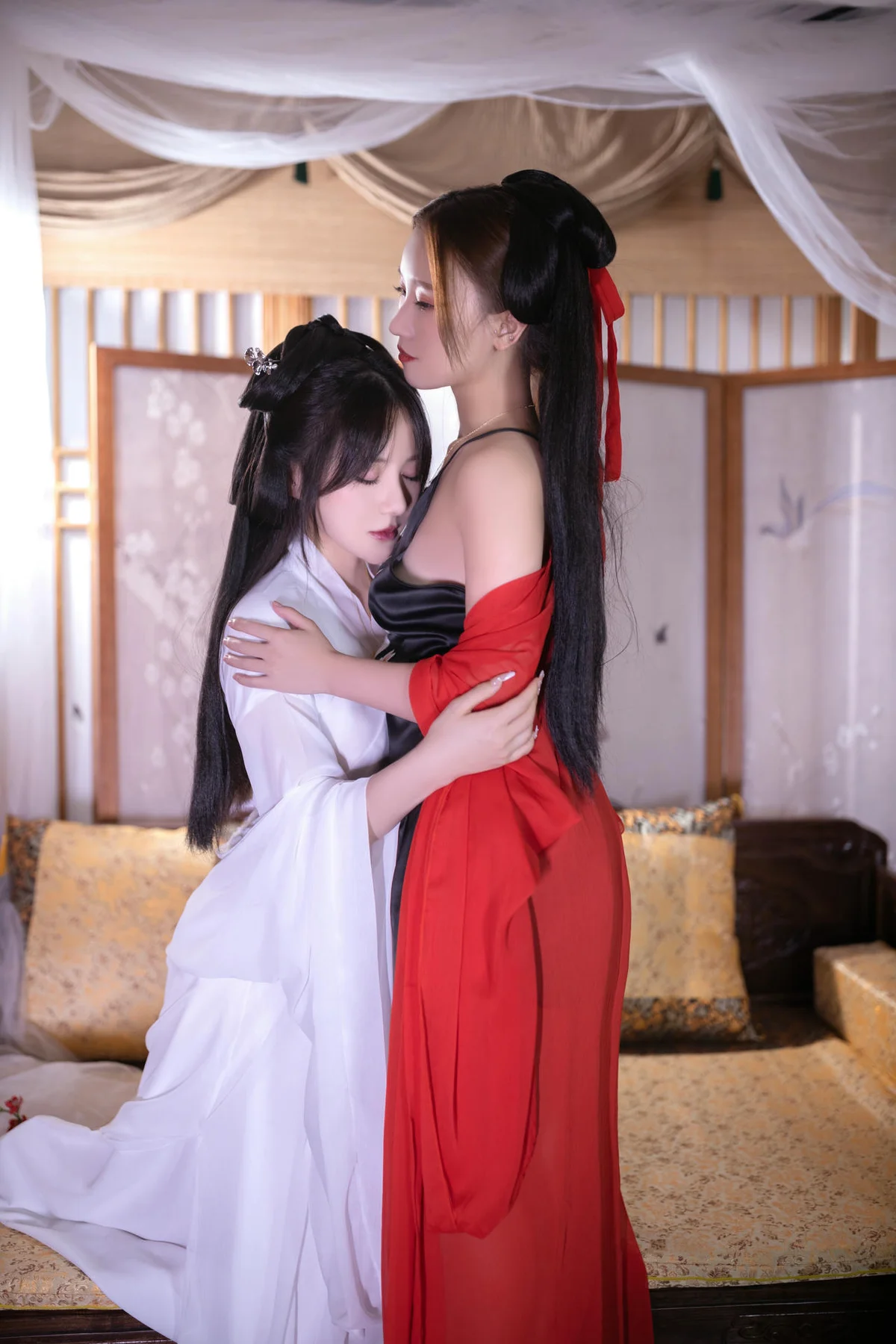 XiuRen 秀人 No.N279 鱼子酱Fish古风双人写真 - 23