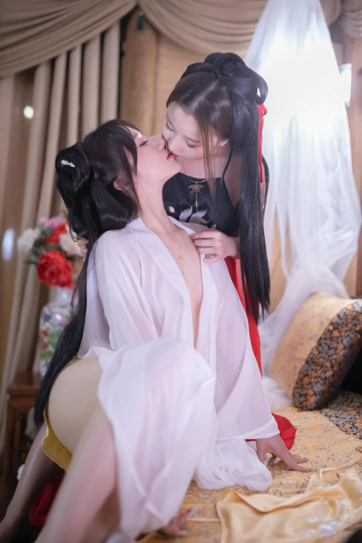 XiuRen 秀人 No.N279 鱼子酱Fish古风双人写真 - 92