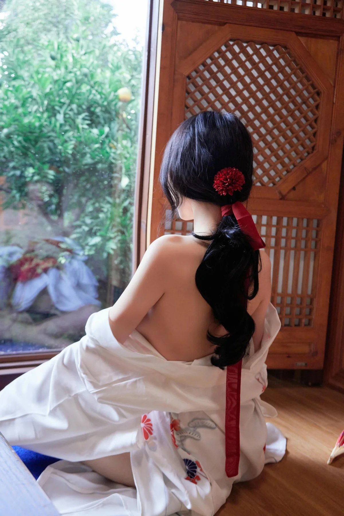 XiuRen 秀人 No.N284 玥儿玥和服制服香肩写真 - 24