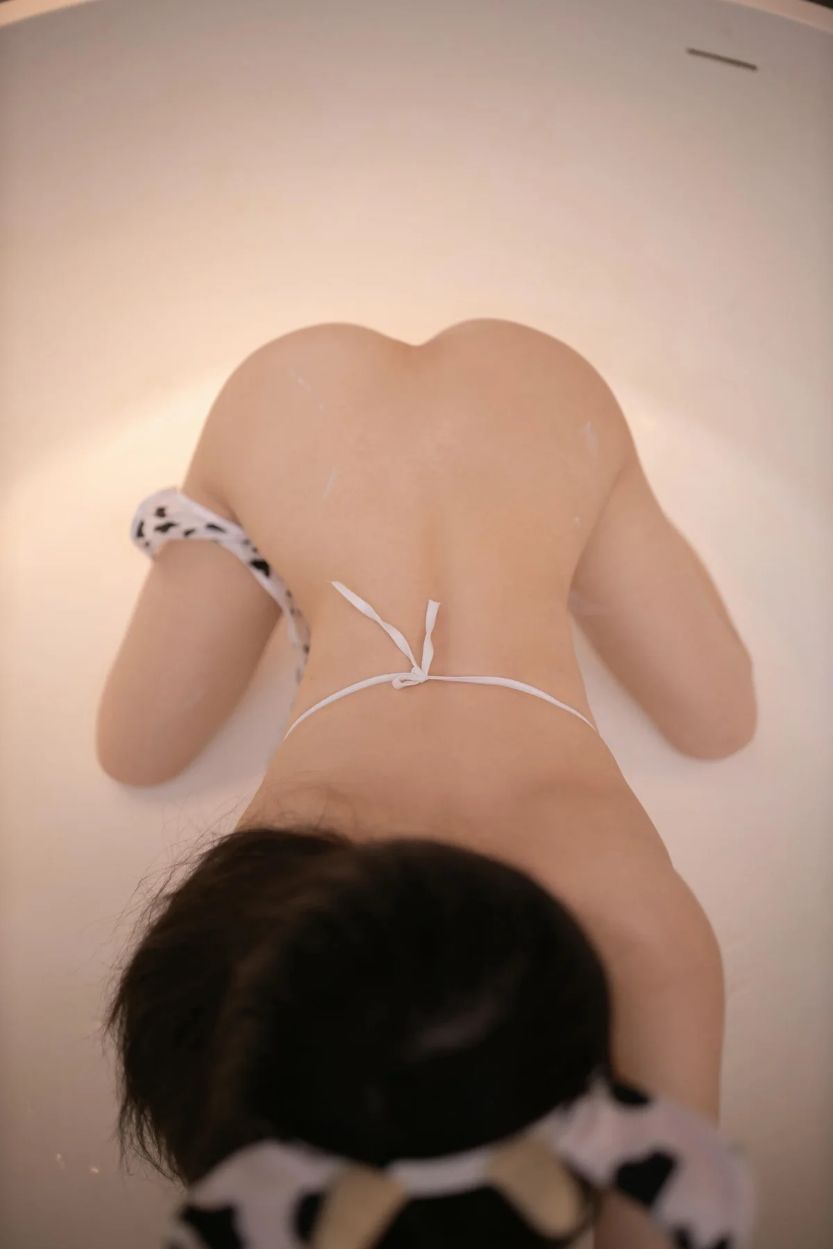 XiuRen 秀人 No.N285 鱼子酱Fish奶牛装吊袜 - 122