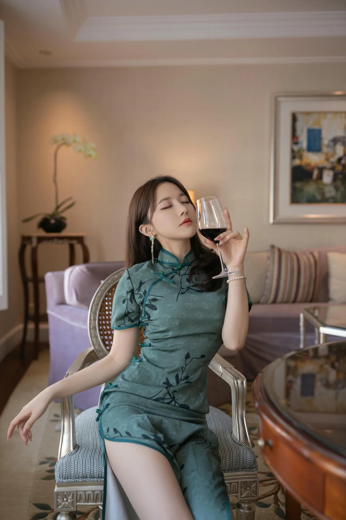 XiuRen 秀人 No.N319 鱼子酱Fish旗袍妩媚身材 - 11