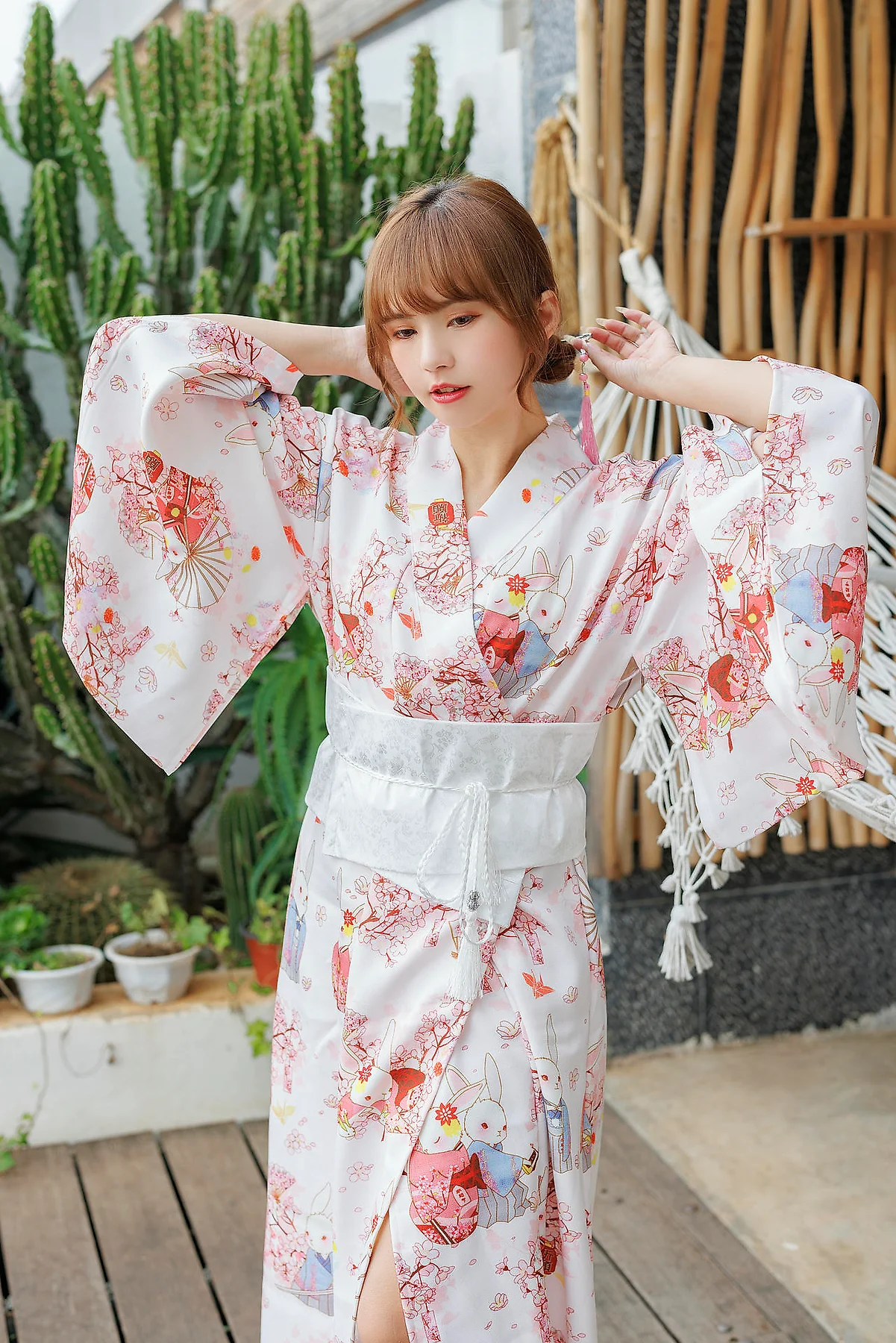 XiuRen 秀人 No.N322 张思允Nice制服和服少女 - 23