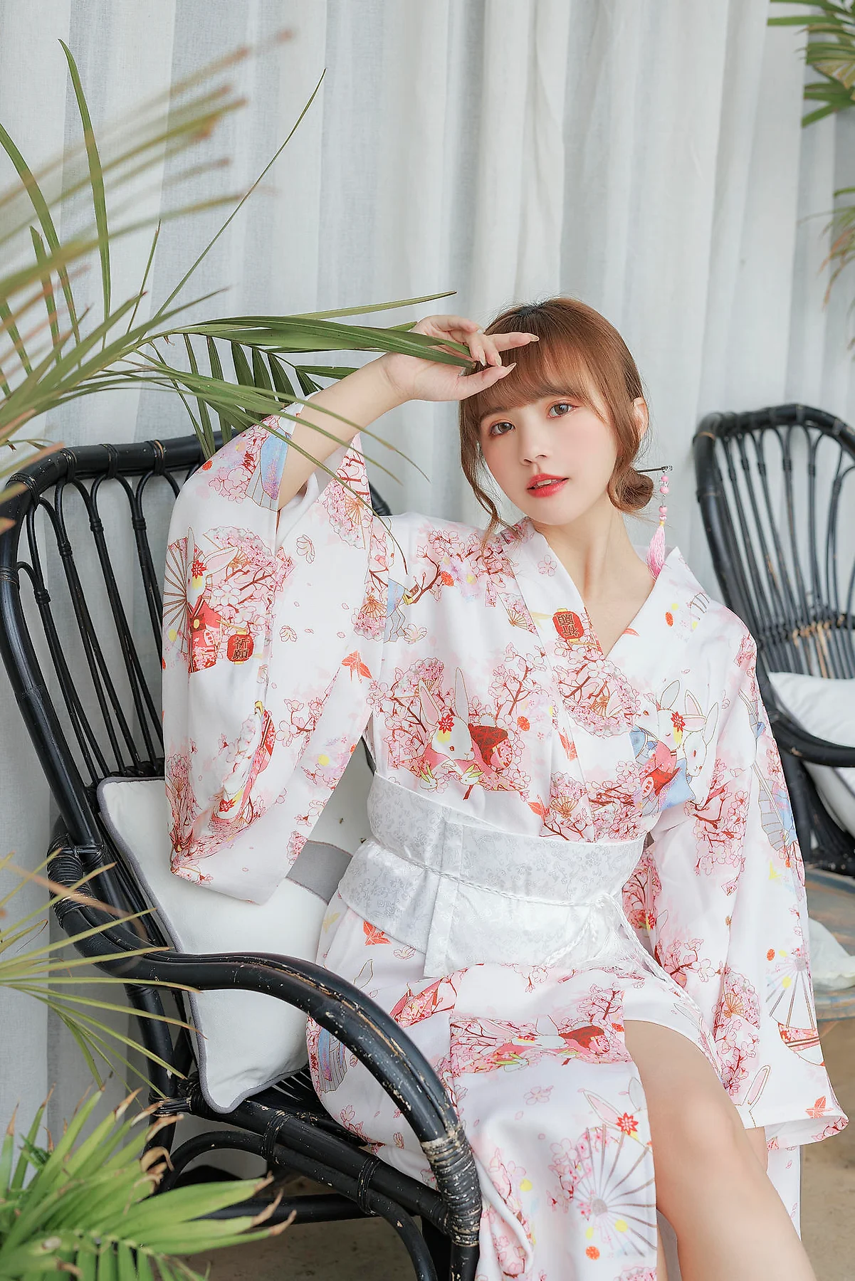 XiuRen 秀人 No.N322 张思允Nice制服和服少女 - 34