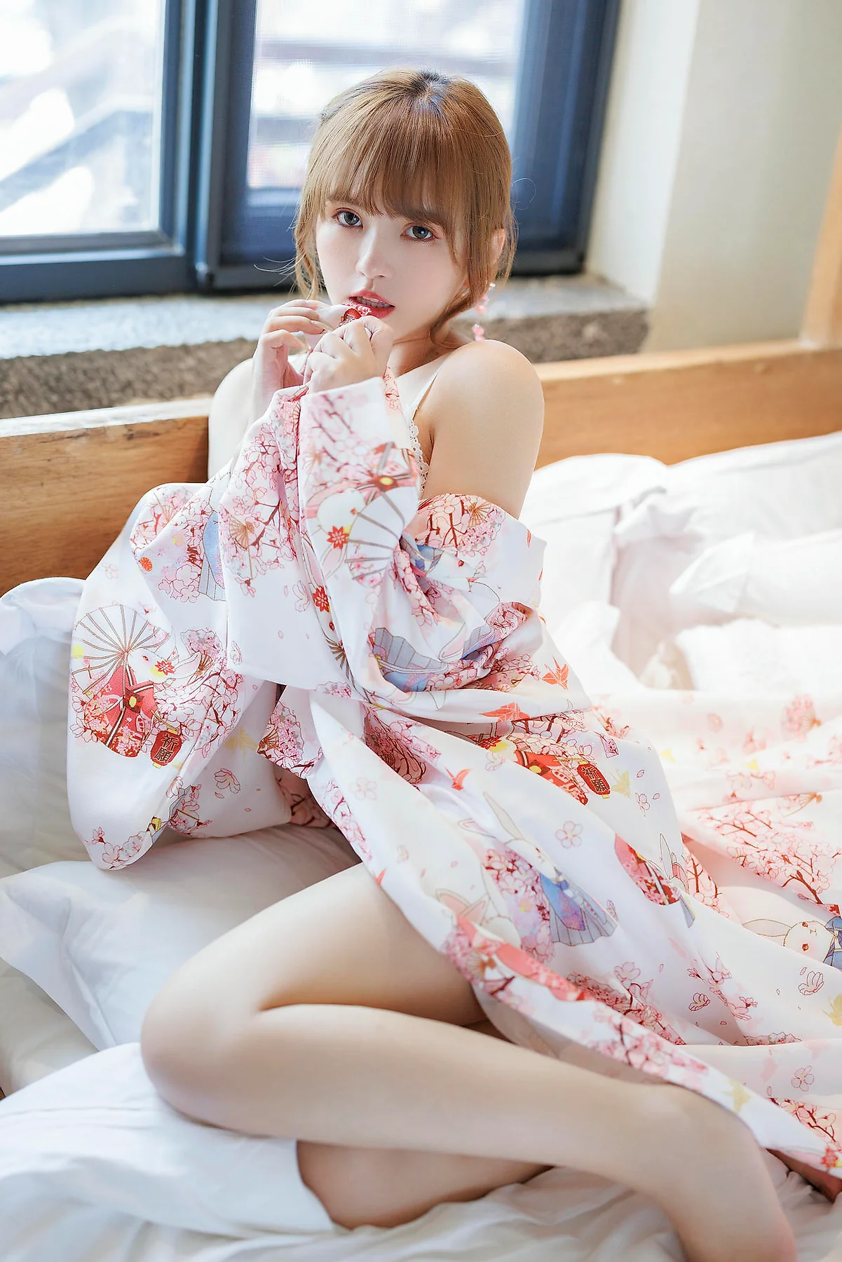XiuRen 秀人 No.N322 张思允Nice制服和服少女 - 42