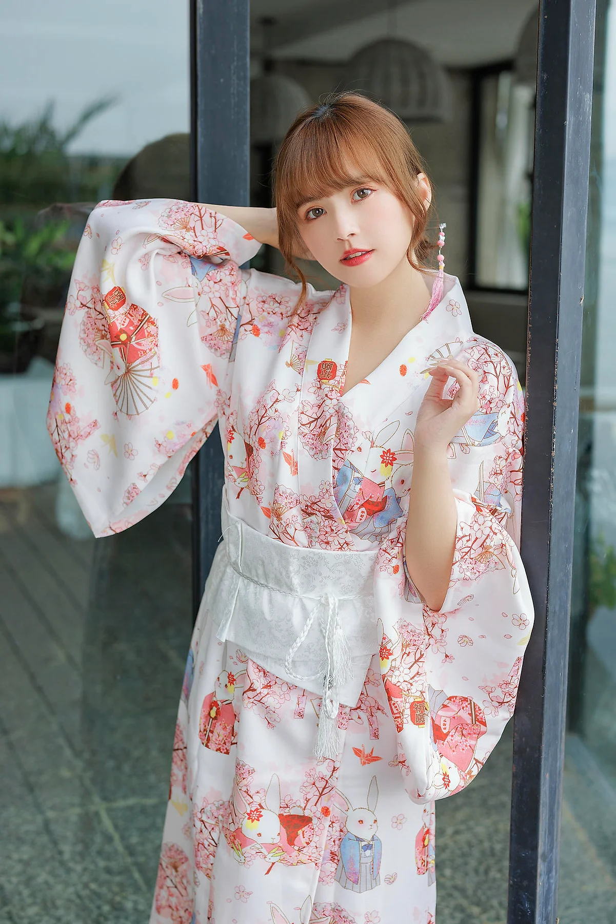 XiuRen 秀人 No.N322 张思允Nice制服和服少女 - 51