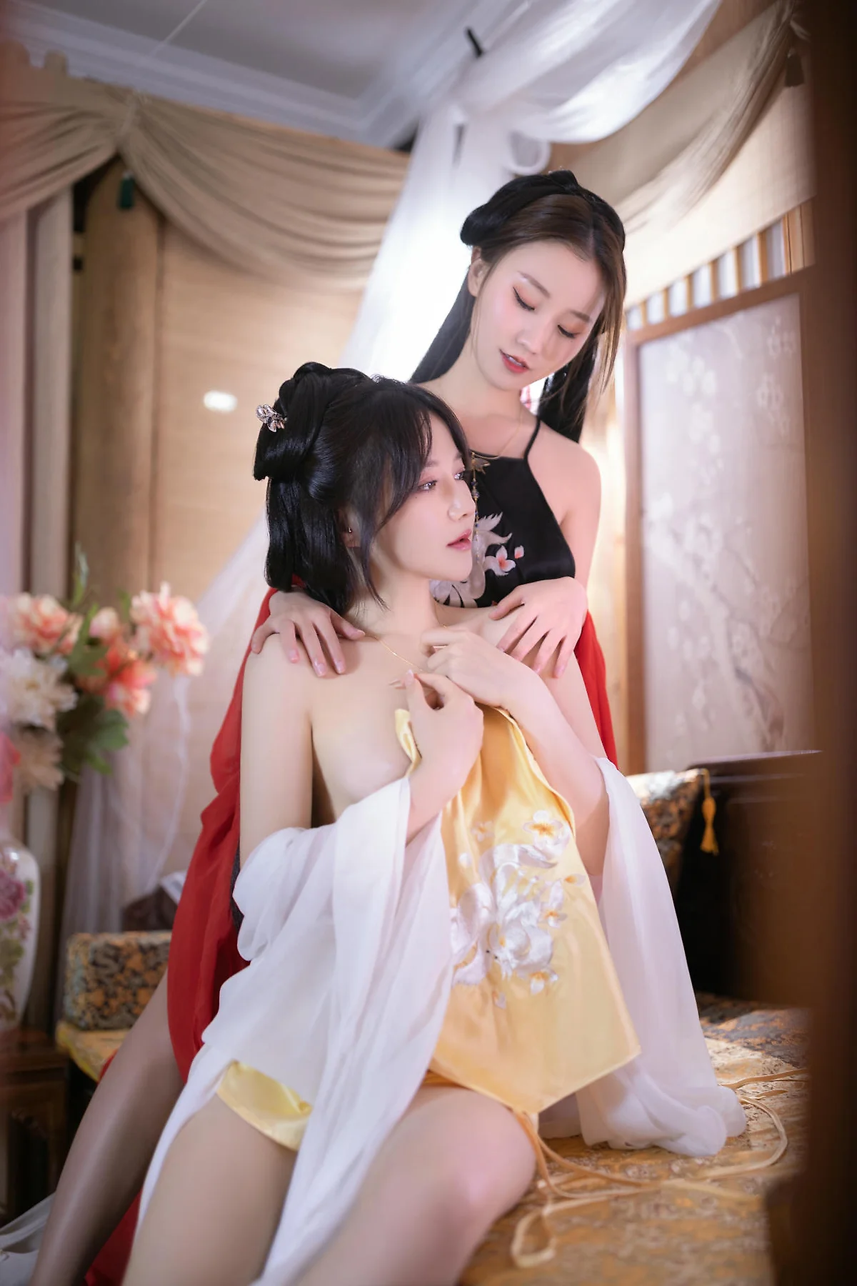 XiuRen 秀人 No.N336 鱼子酱Fish双人古装写真 - 3