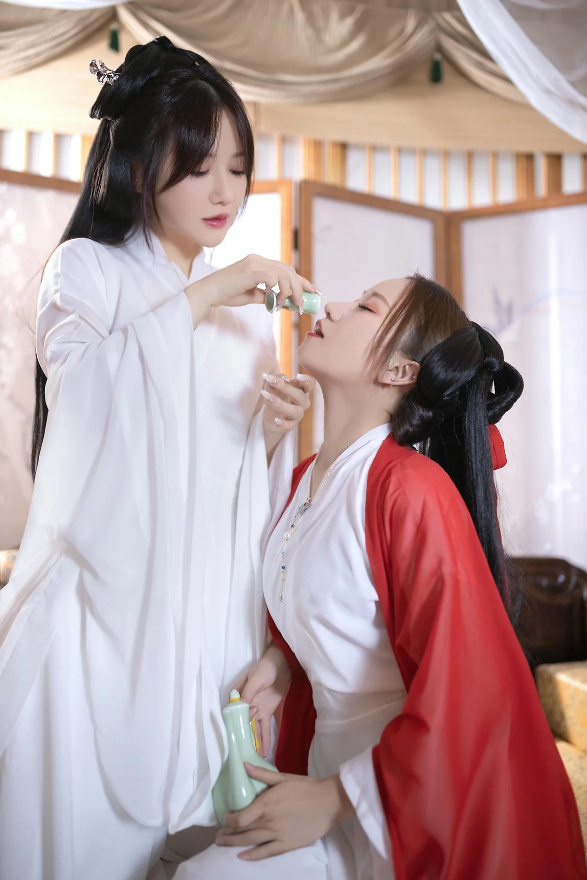 XiuRen 秀人 No.N336 鱼子酱Fish双人古装写真 - 5
