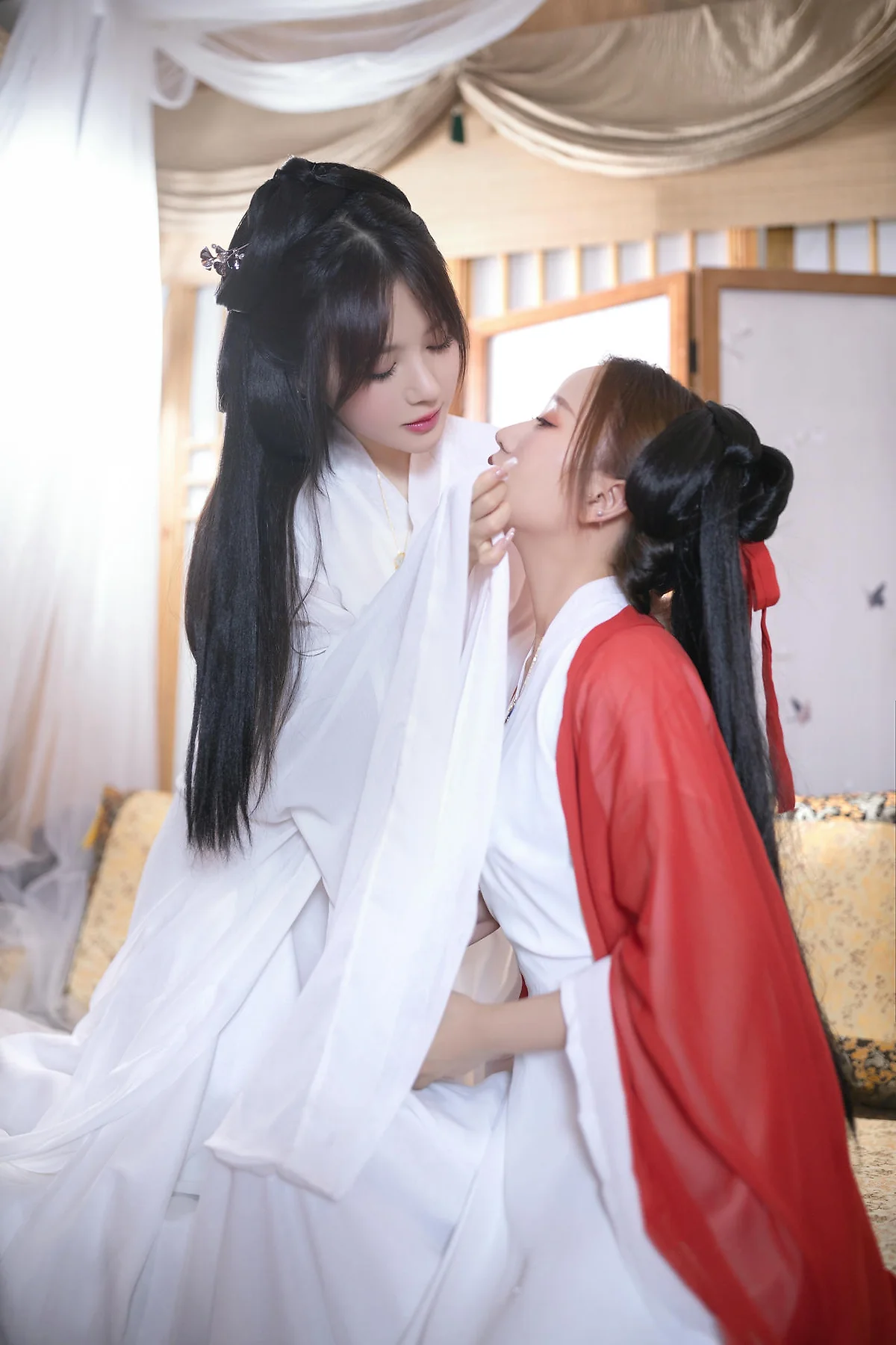 XiuRen 秀人 No.N336 鱼子酱Fish双人古装写真 - 21