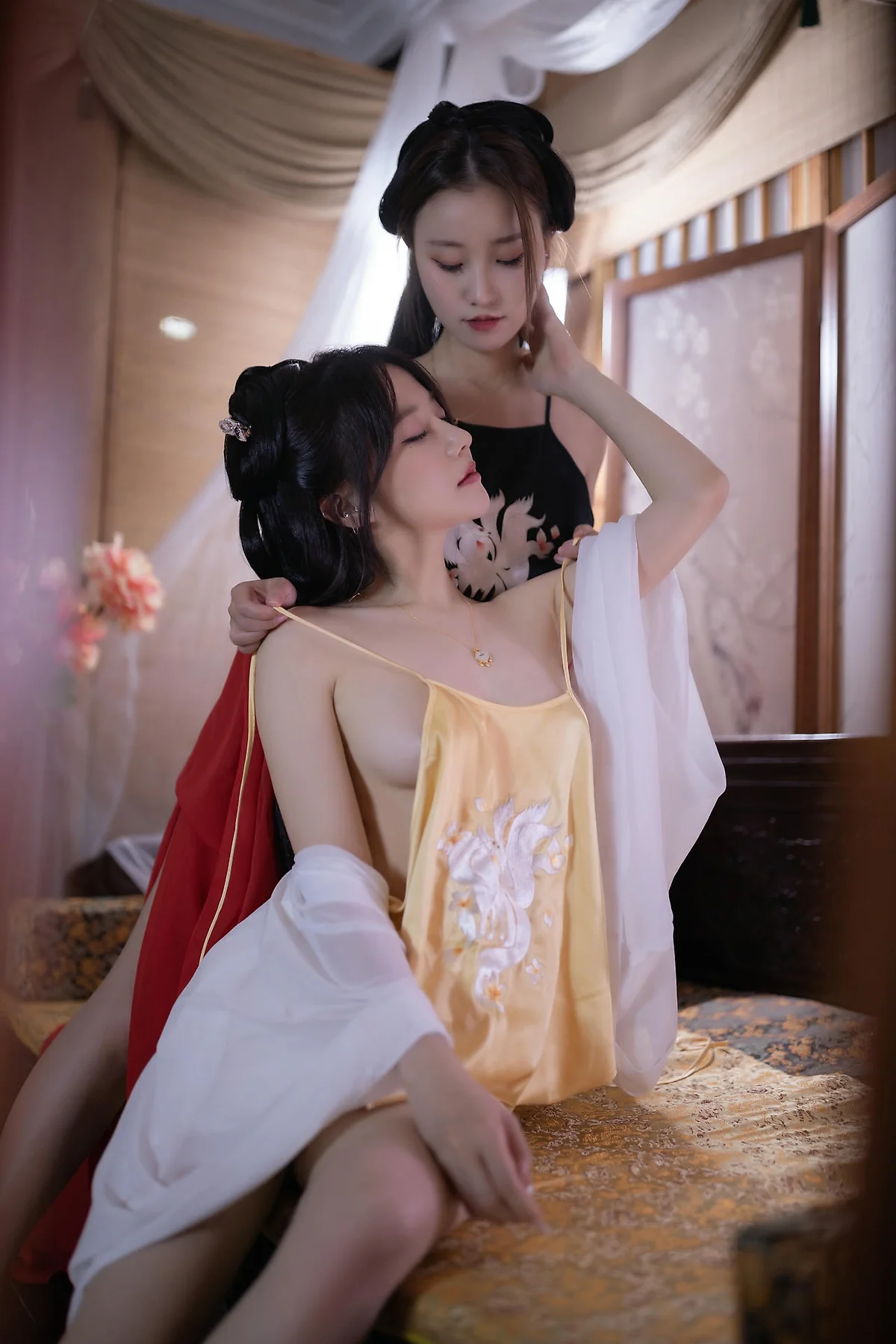 XiuRen 秀人 No.N336 鱼子酱Fish双人古装写真 - 124