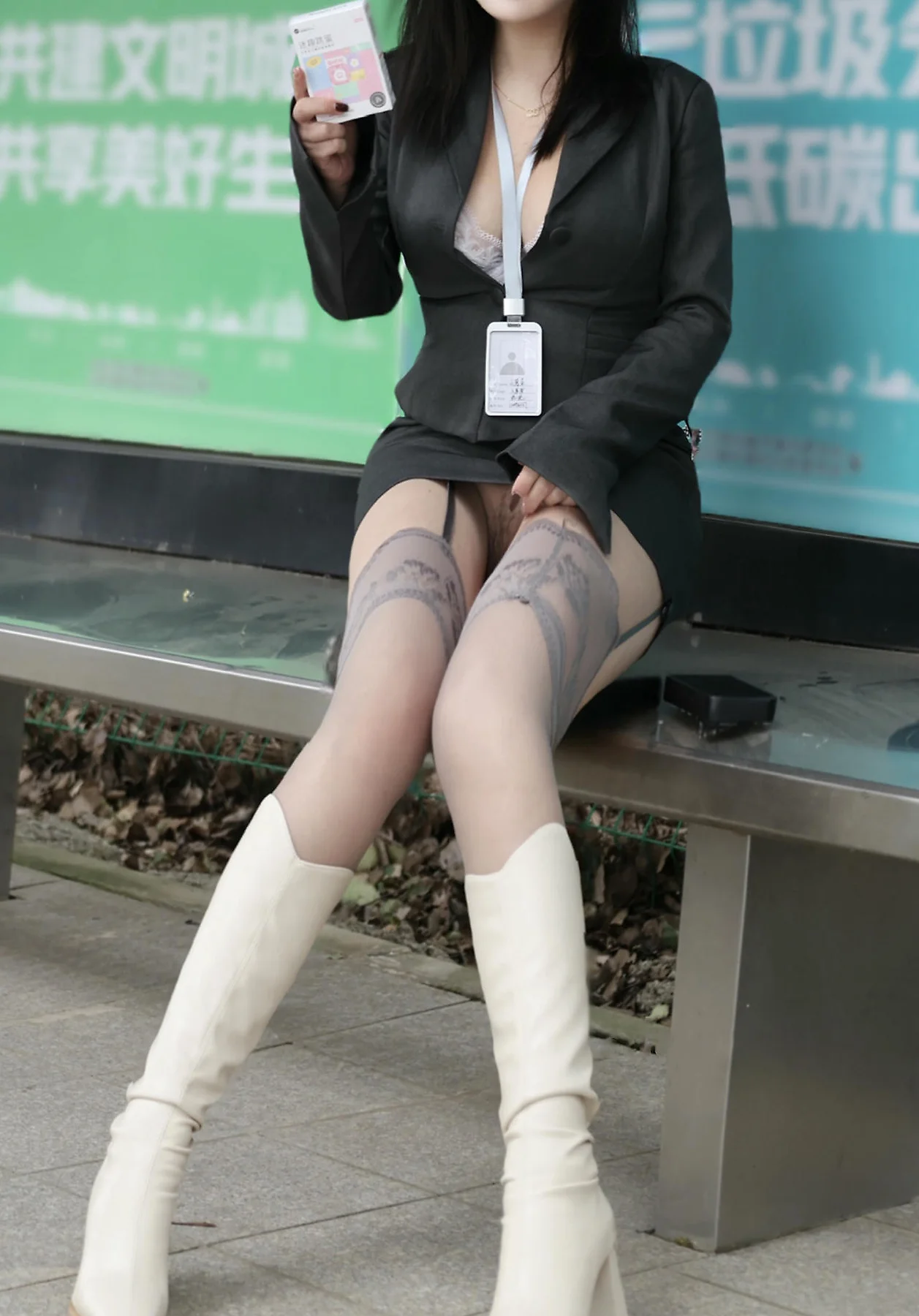 XiuRen 秀人 No.N343 小薯条nienie杂货店美女情趣内衣 - 39