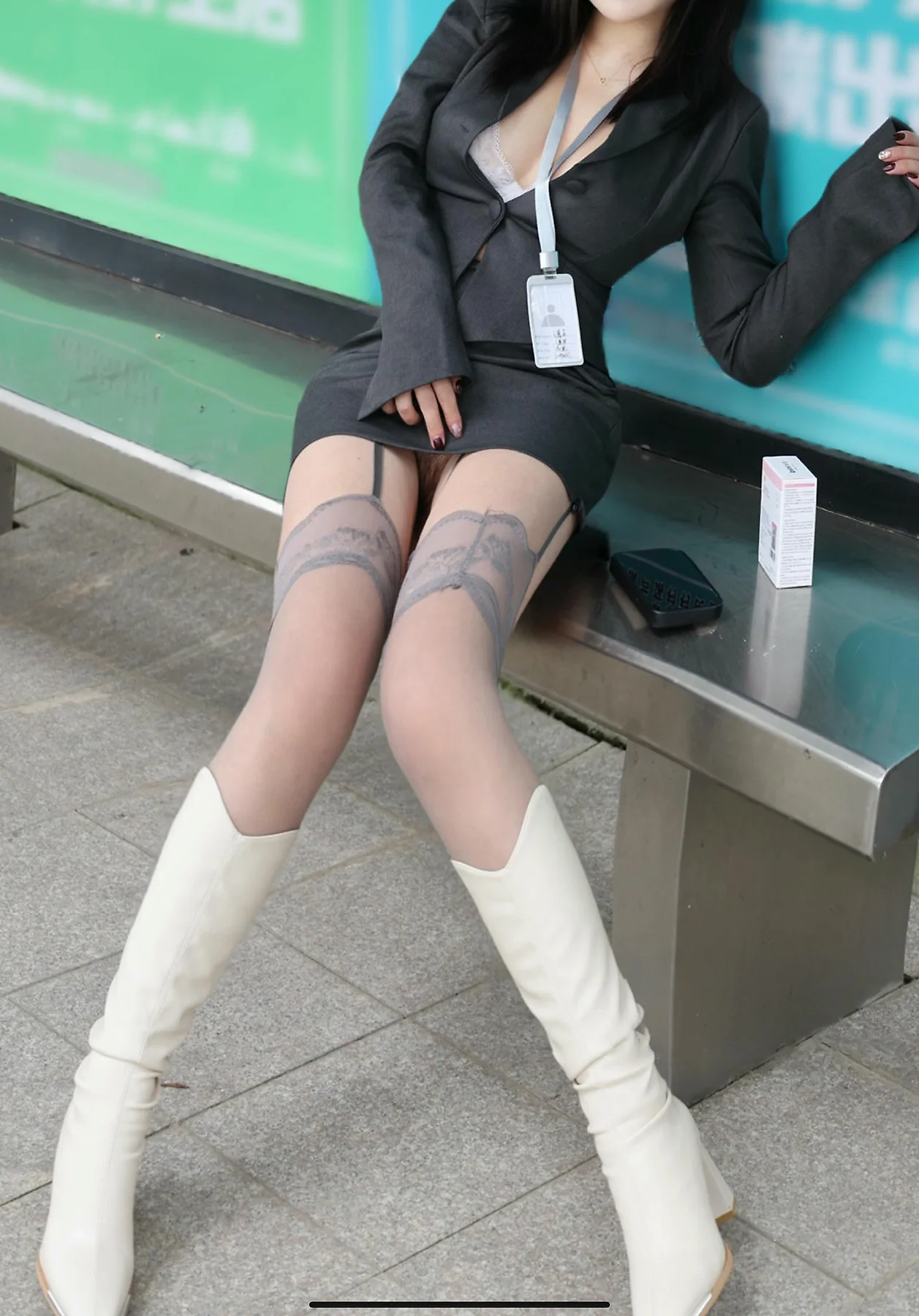 XiuRen 秀人 No.N343 小薯条nienie杂货店美女情趣内衣 - 42