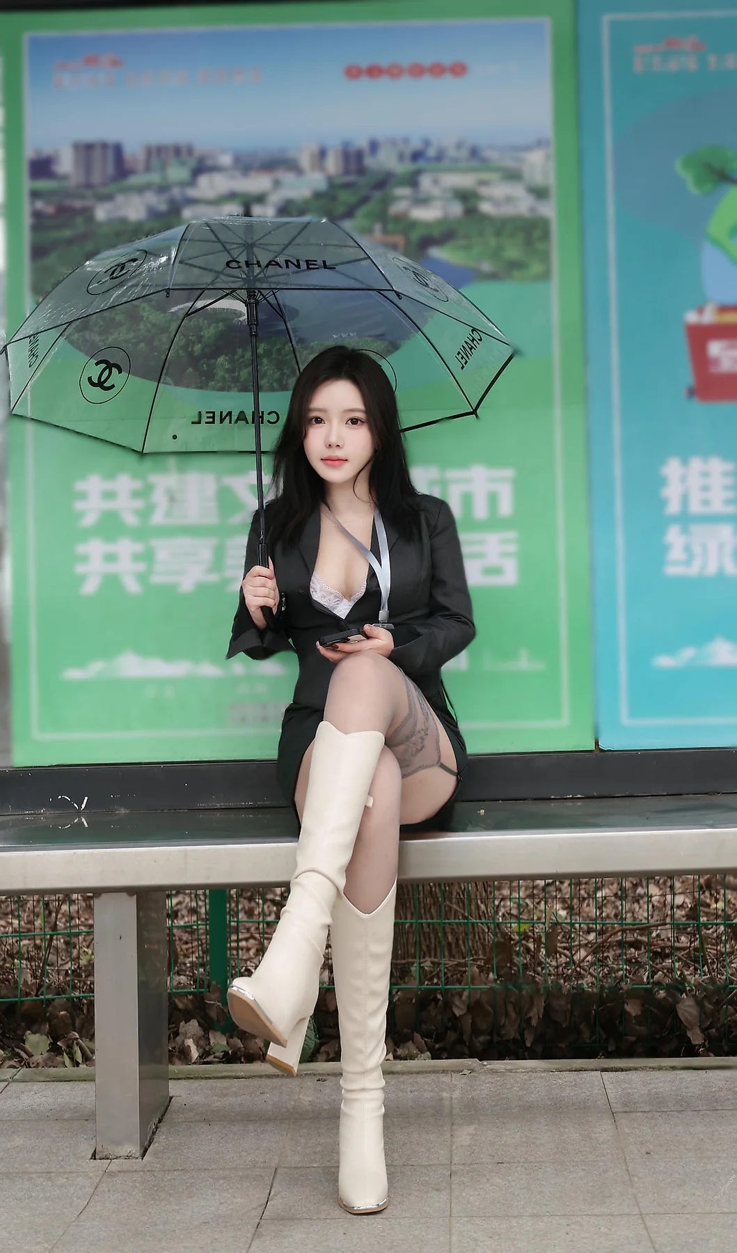 XiuRen 秀人 No.N343 小薯条nienie杂货店美女情趣内衣 - 57