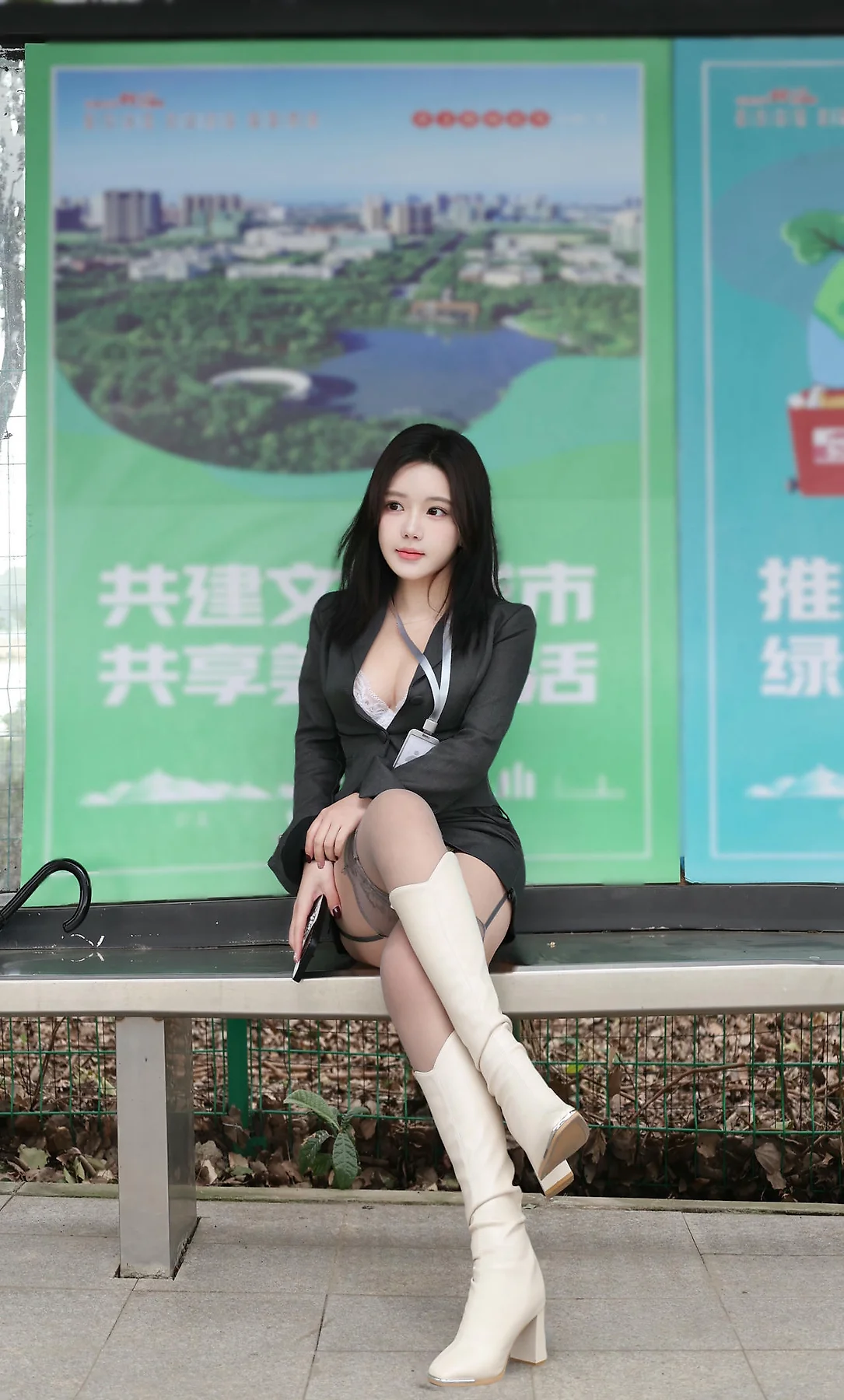 XiuRen 秀人 No.N343 小薯条nienie杂货店美女情趣内衣 - 67