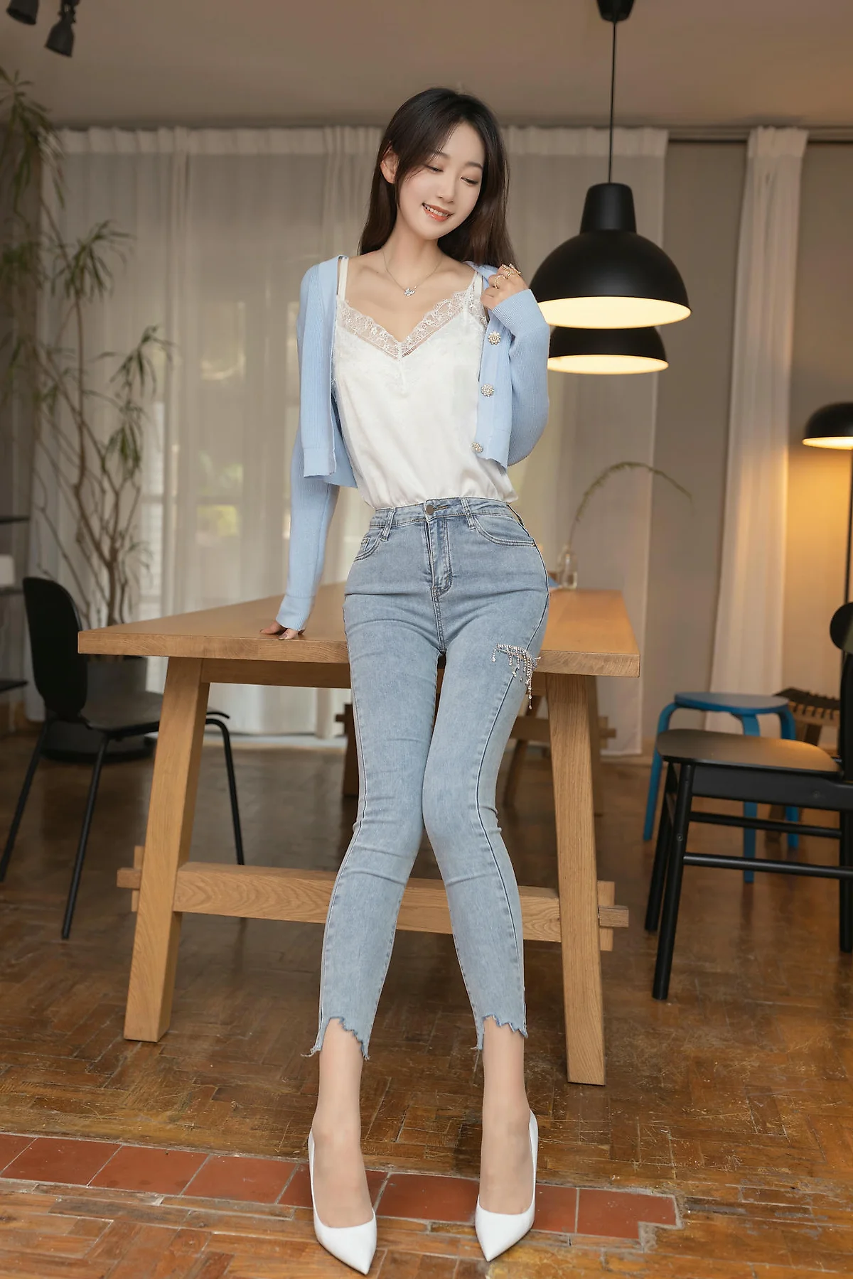 XiuRen 秀人 No.N353 唐安琪长腿牛仔裤女神写真 - 27
