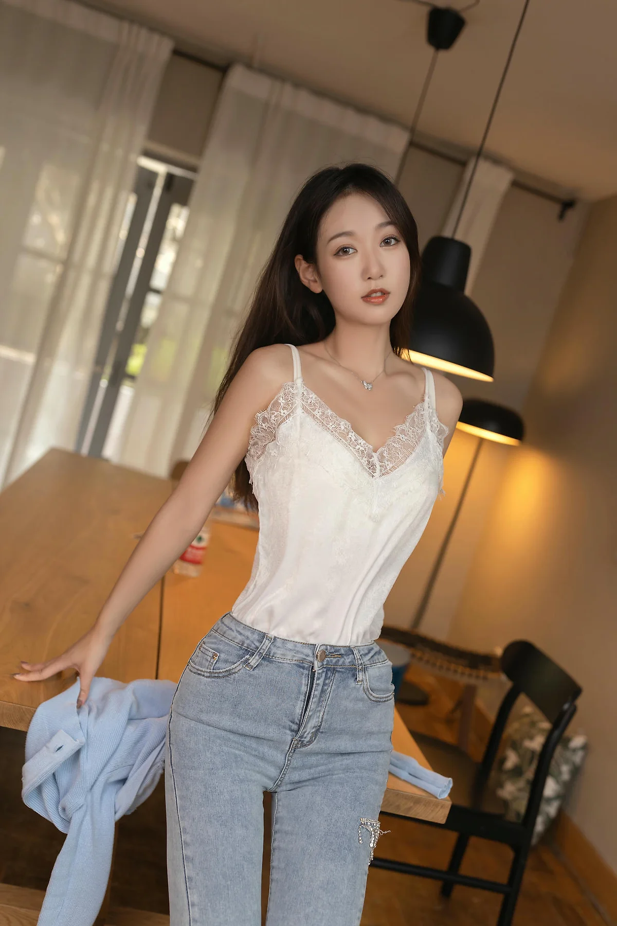 XiuRen 秀人 No.N353 唐安琪长腿牛仔裤女神写真 - 33
