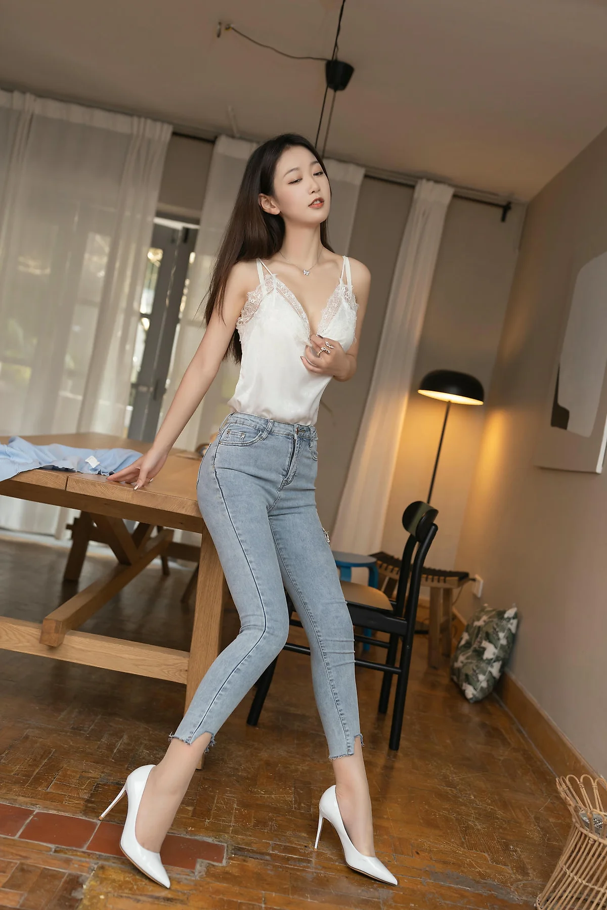 XiuRen 秀人 No.N353 唐安琪长腿牛仔裤女神写真 - 36