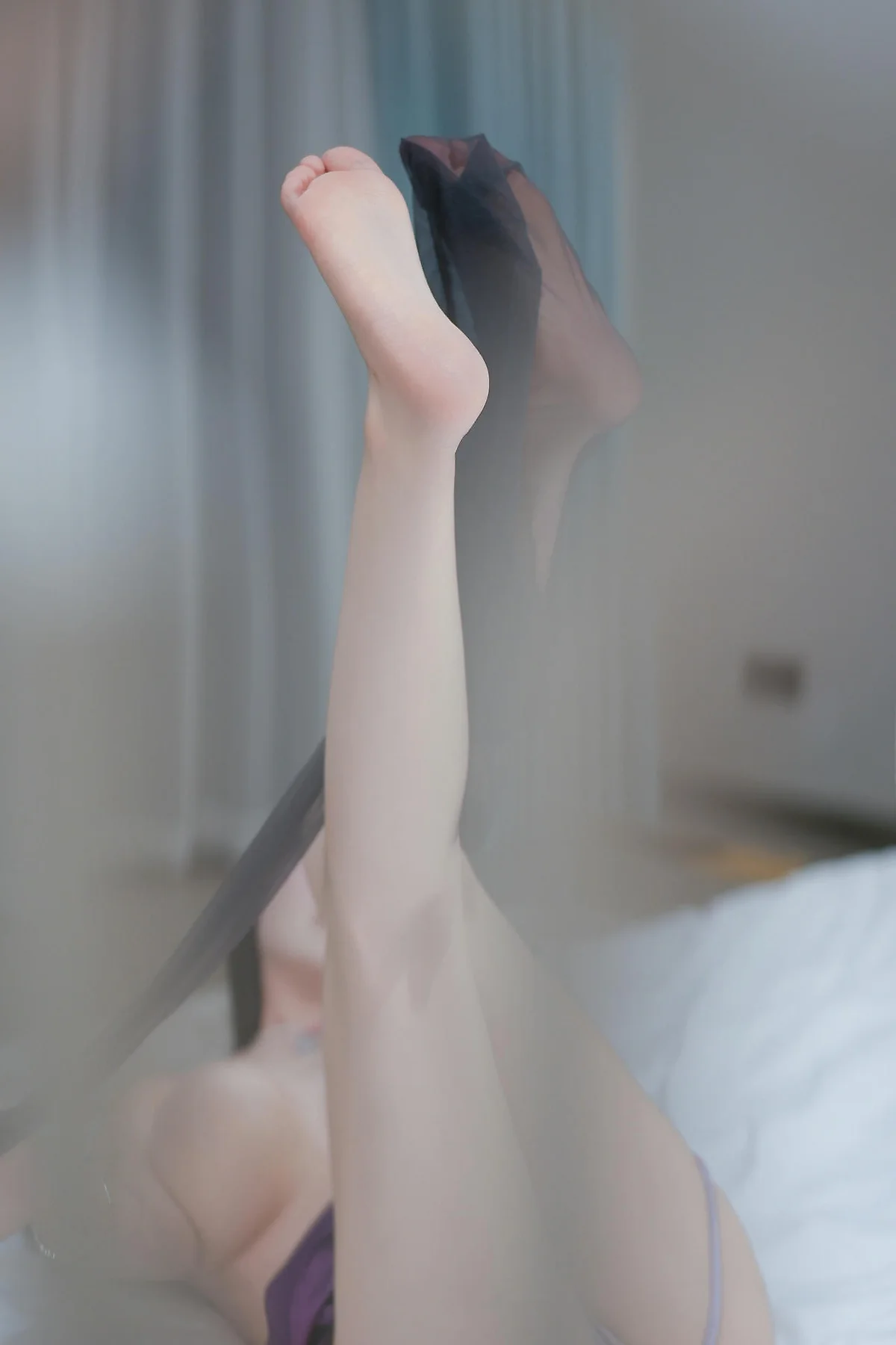 XiuRen 秀人 No.N359 朱可儿紫色爆乳黑丝短裙 - 65