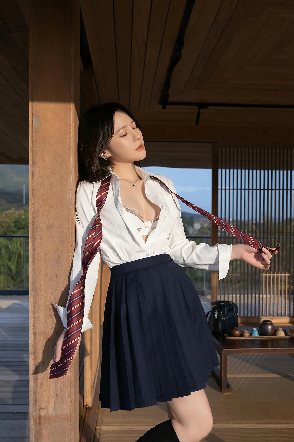 XiuRen 秀人 No.N373 鱼子酱Fish超短jk裙学生美女 - 32