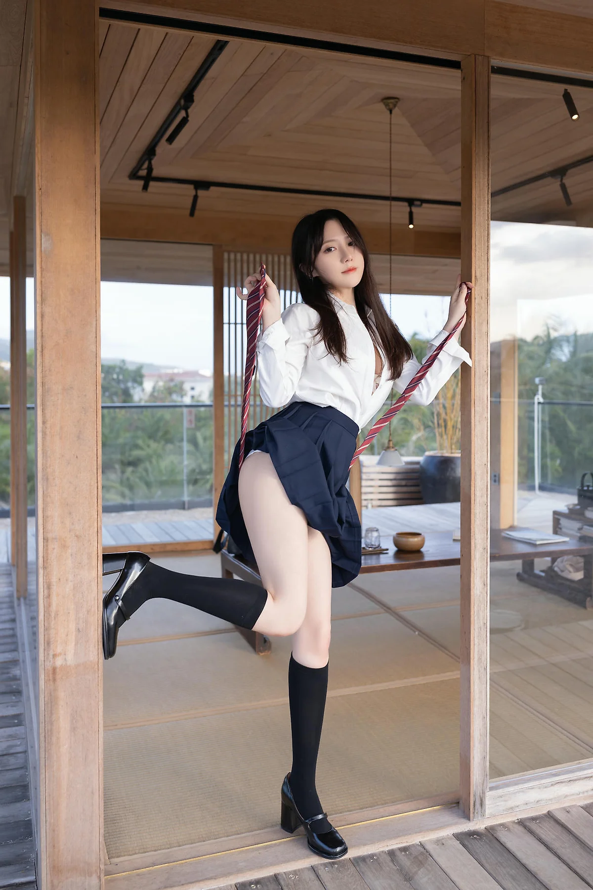 XiuRen 秀人 No.N373 鱼子酱Fish超短jk裙学生美女 - 42