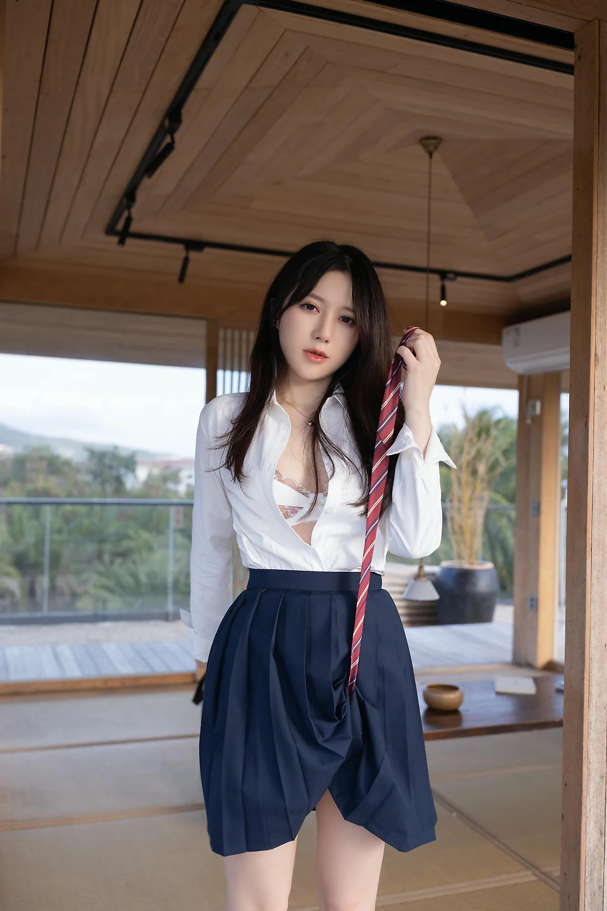 XiuRen 秀人 No.N373 鱼子酱Fish超短jk裙学生美女 - 43