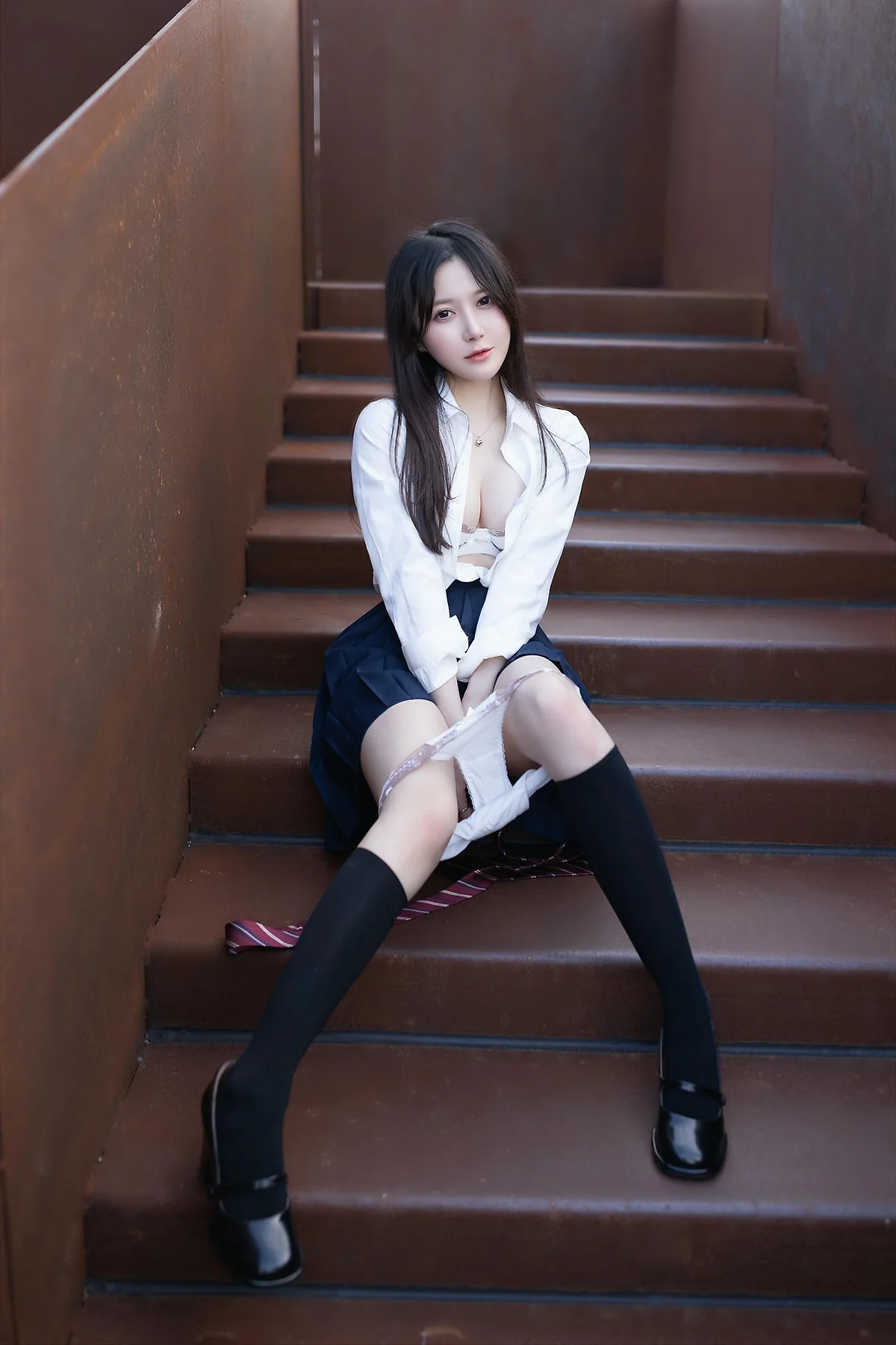 XiuRen 秀人 No.N373 鱼子酱Fish超短jk裙学生美女 - 59