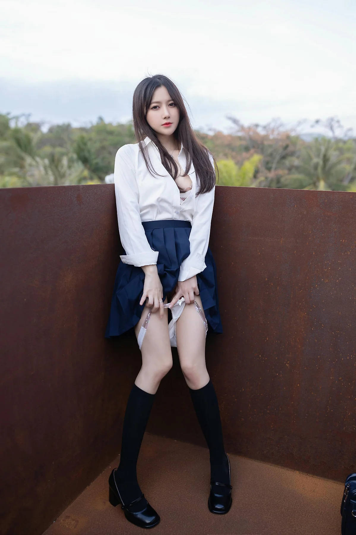 XiuRen 秀人 No.N373 鱼子酱Fish超短jk裙学生美女 - 65