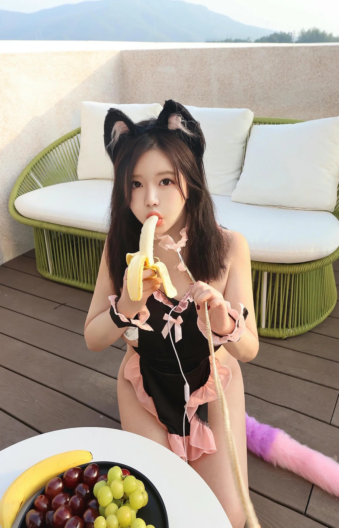 XiuRen 秀人 No.N375 小薯条nienie猫咪女仆乳贴女仆 - 19