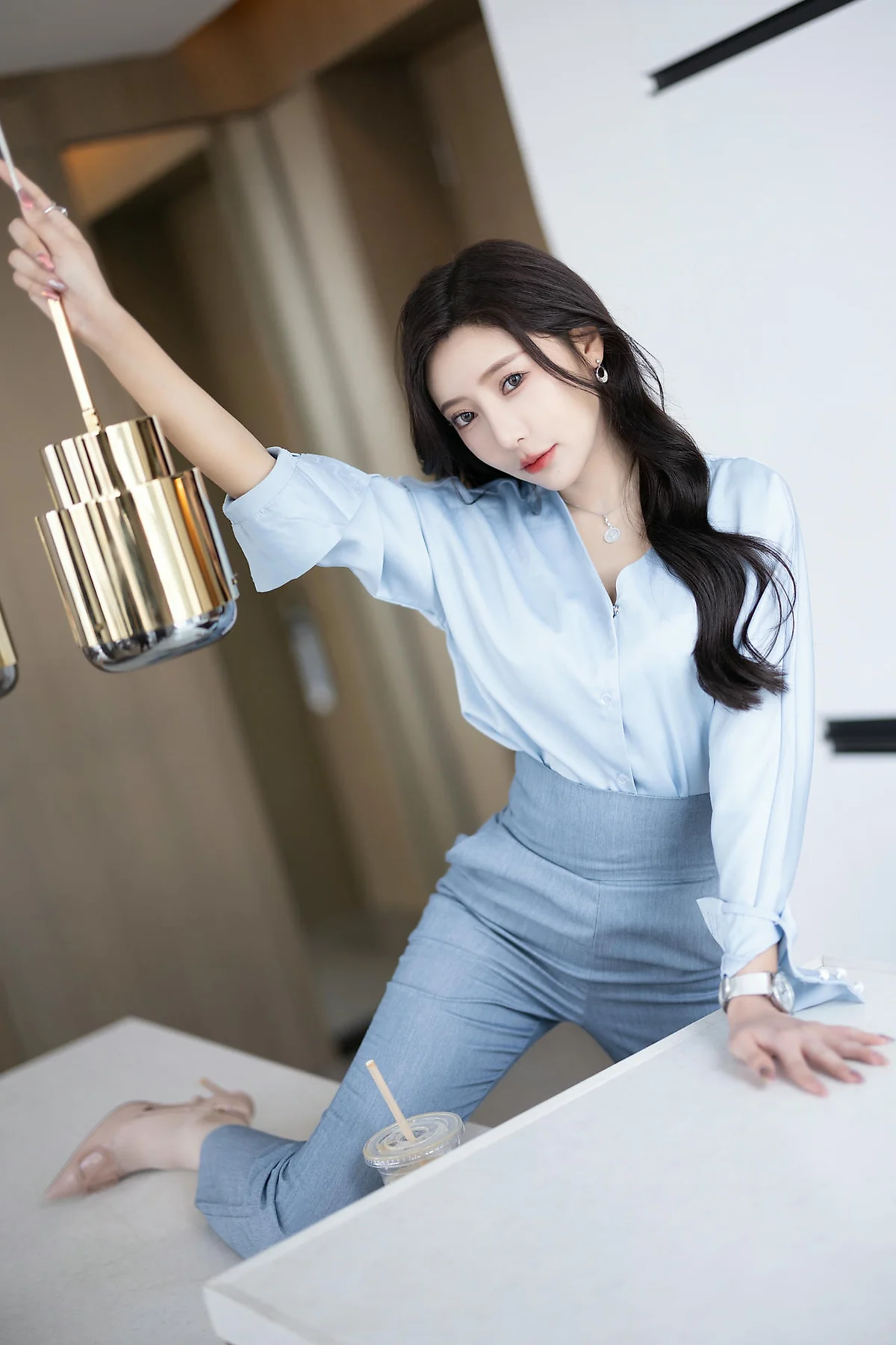 XiuRen 秀人 No.N382 王馨瑶丝绸性感气质美女 - 17