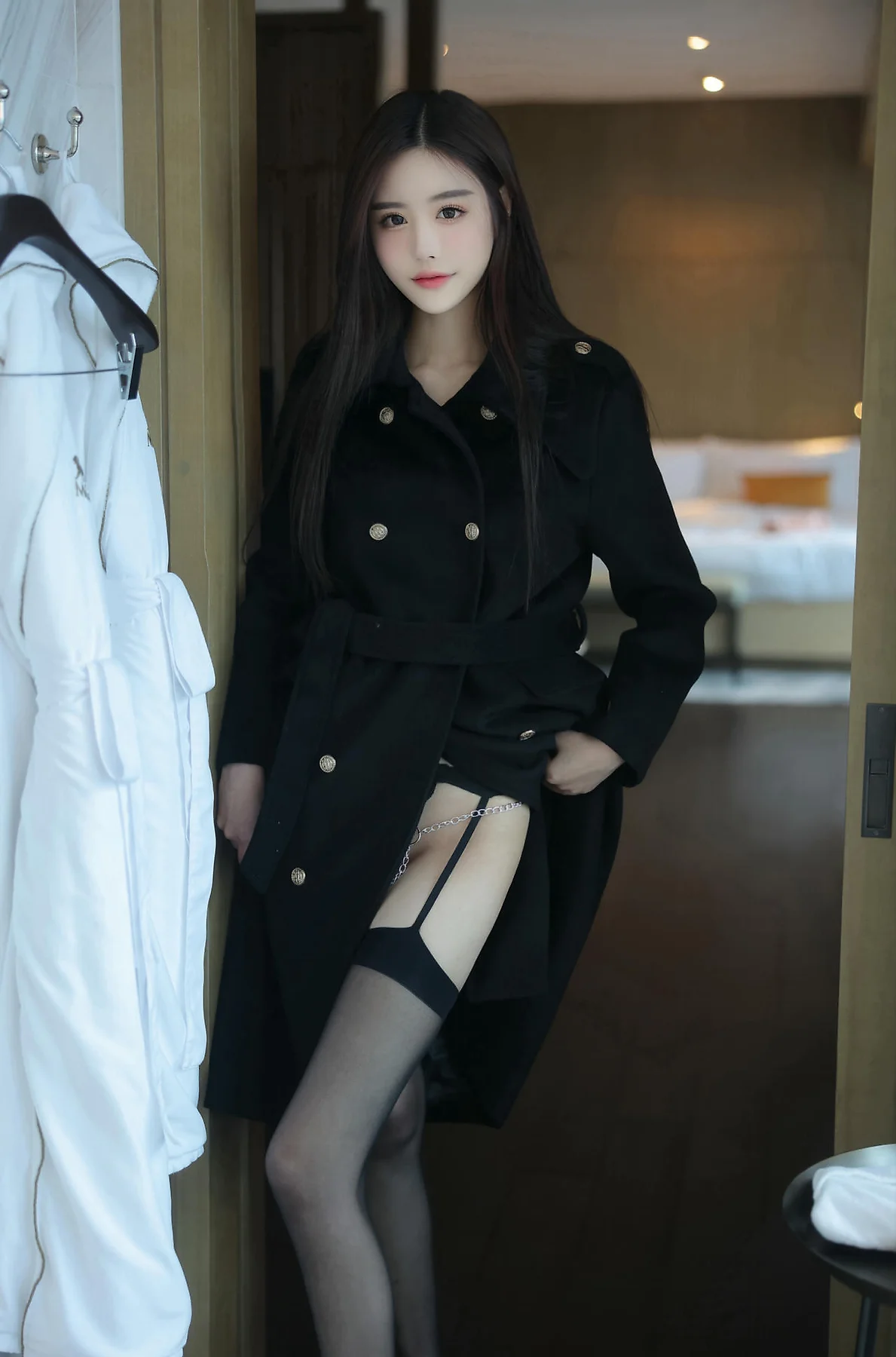 XiuRen 秀人 No.N392 晚苏susu乳贴爆乳黑丝美腿 - 47