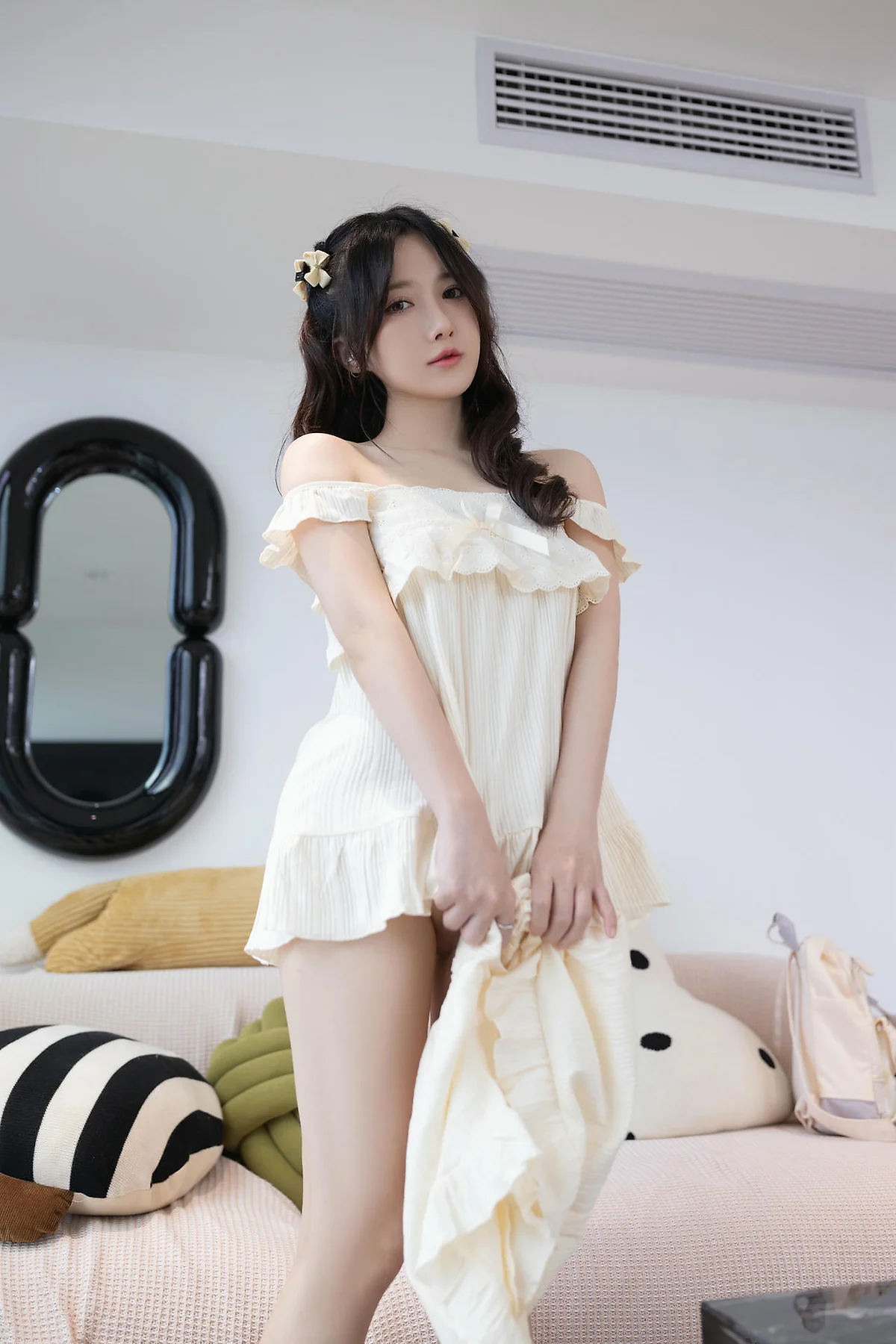 XiuRen 秀人 No.N401 鱼子酱Fish睡裙俏皮女仆 - 15