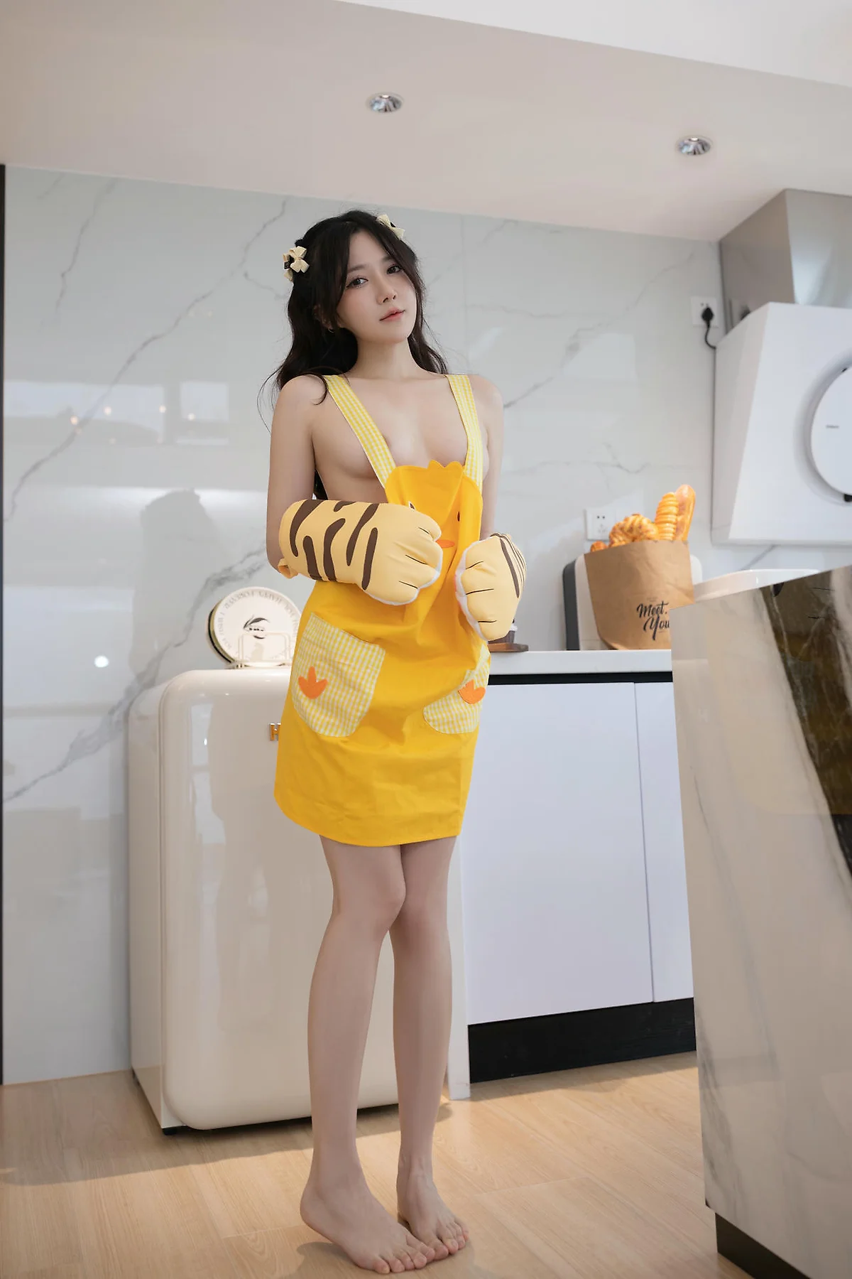 XiuRen 秀人 No.N401 鱼子酱Fish睡裙俏皮女仆 - 22