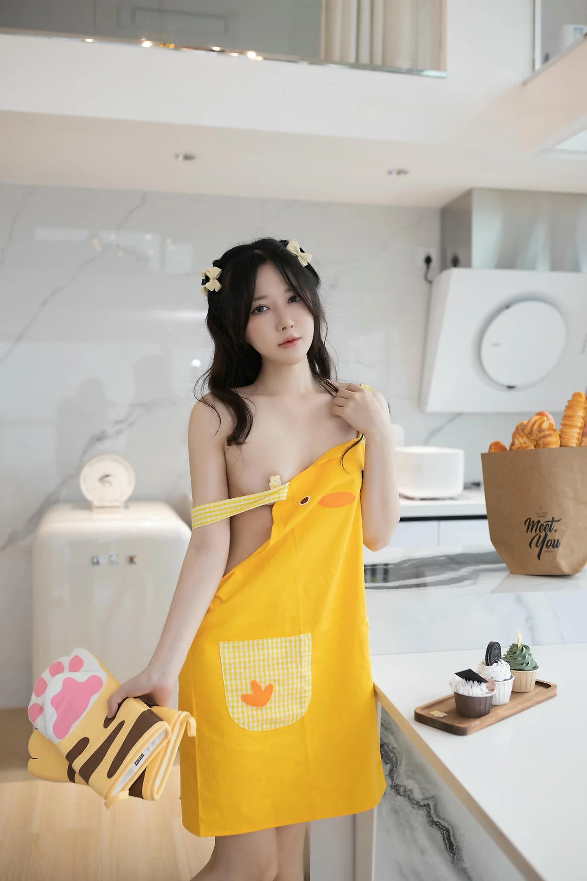 XiuRen 秀人 No.N401 鱼子酱Fish睡裙俏皮女仆 - 27