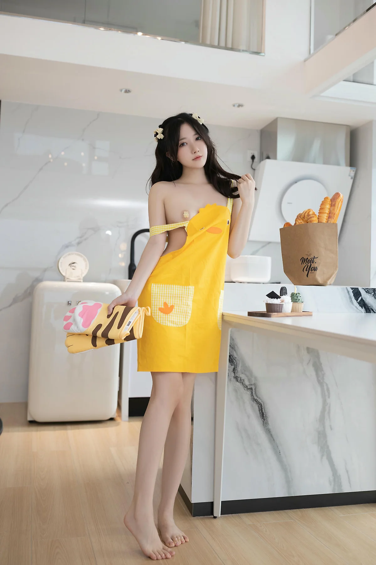 XiuRen 秀人 No.N401 鱼子酱Fish睡裙俏皮女仆 - 28