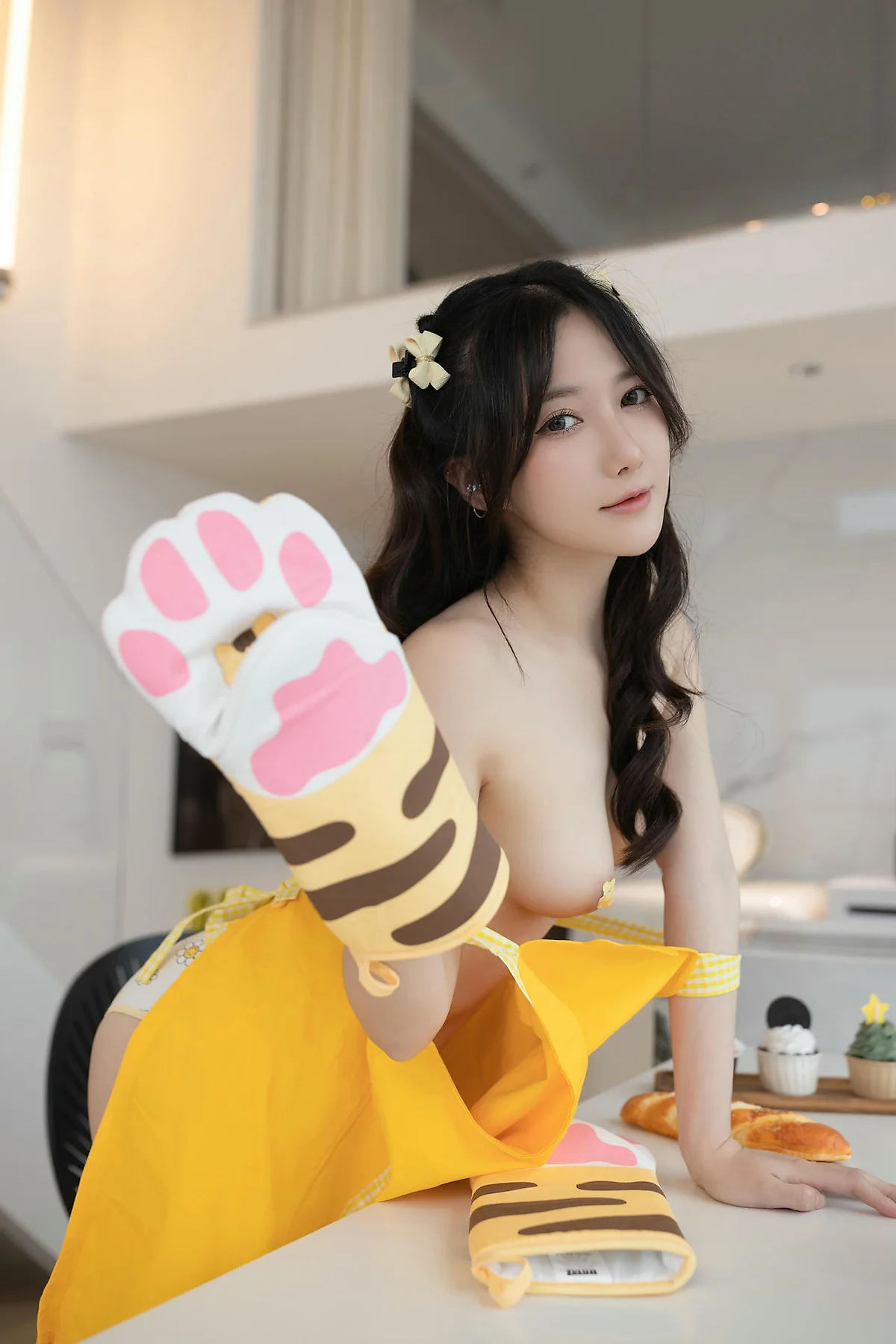 XiuRen 秀人 No.N401 鱼子酱Fish睡裙俏皮女仆 - 35