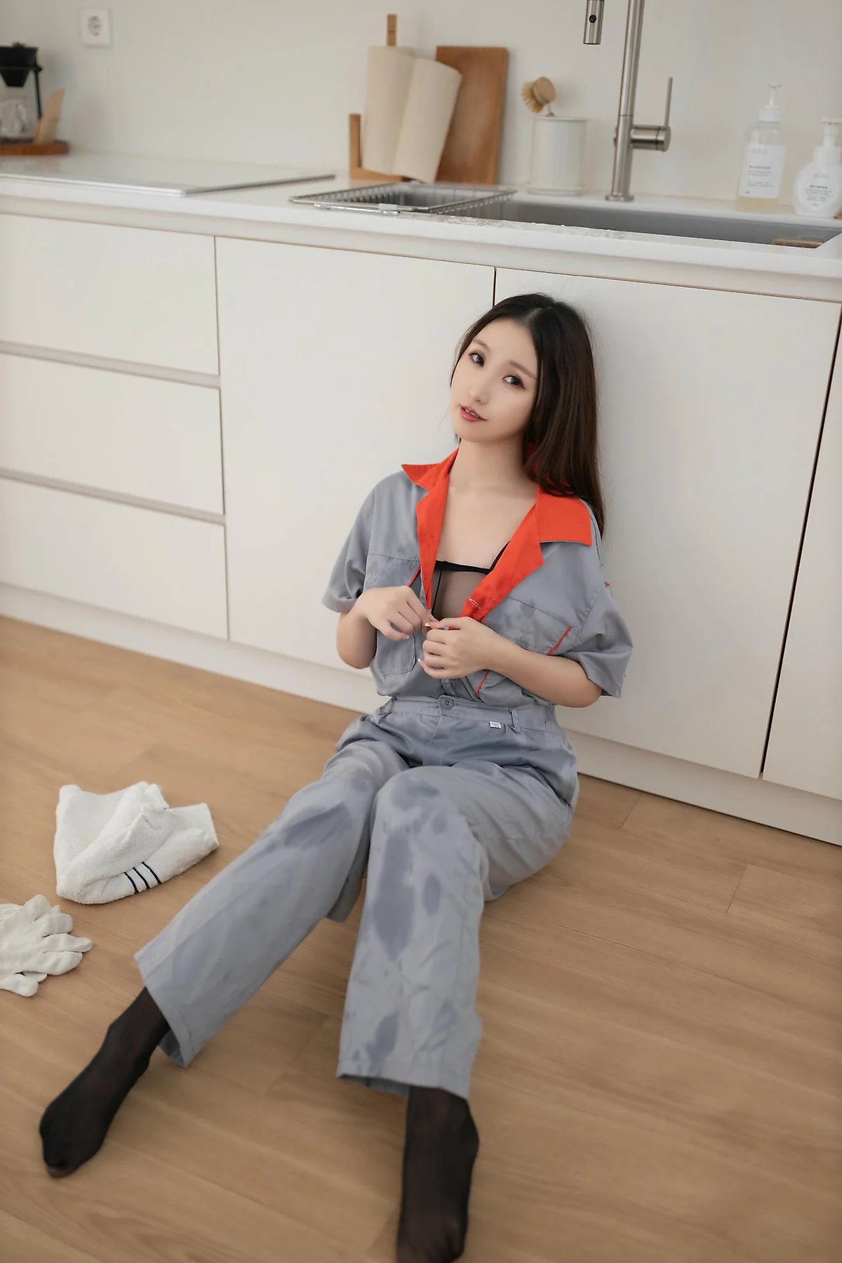 XiuRen 秀人 No.N408 杏子透视情趣内衣ol - 15
