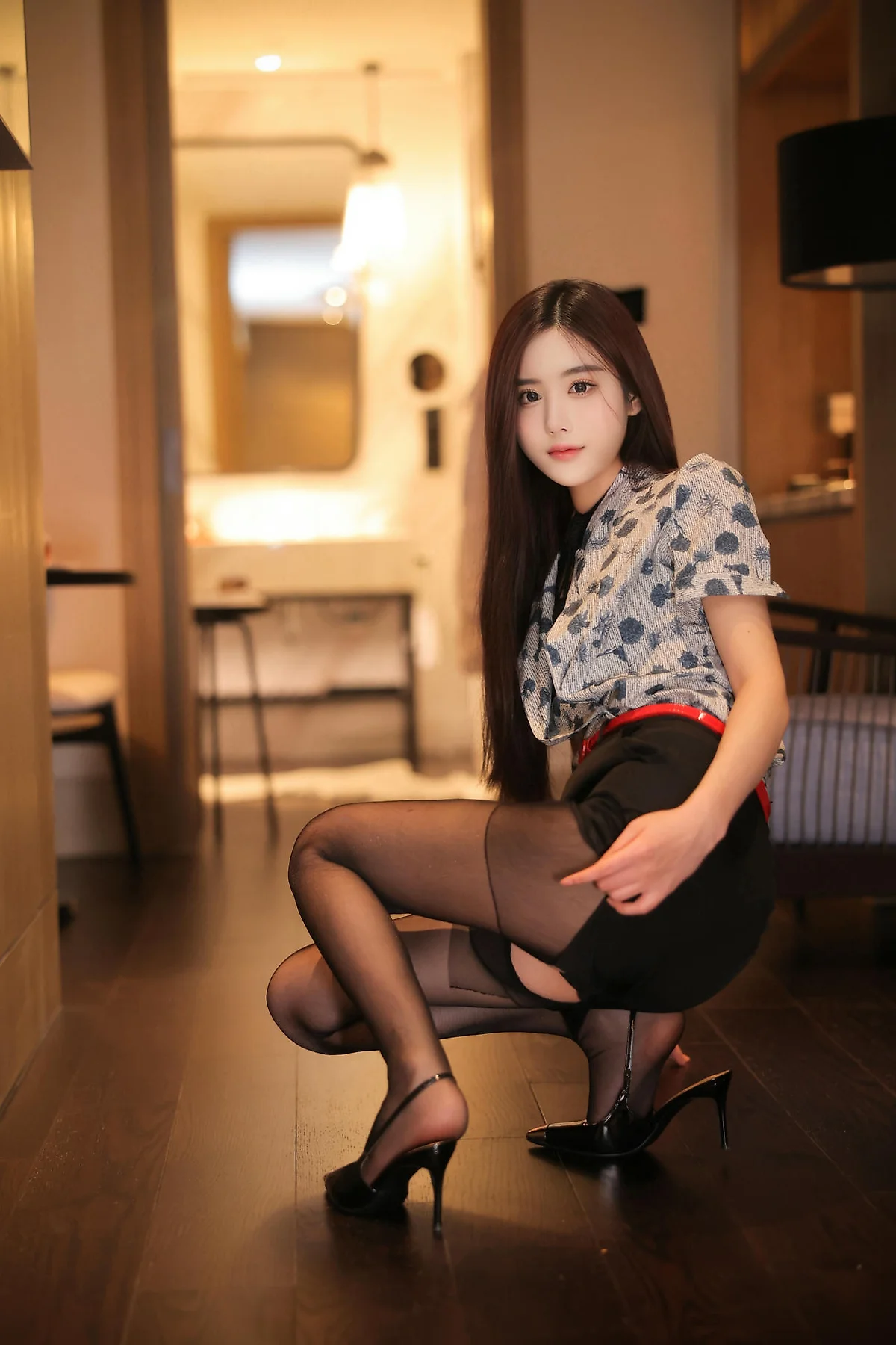XiuRen 秀人 No.N410 晚苏susu性感空姐制服丝袜 - 68