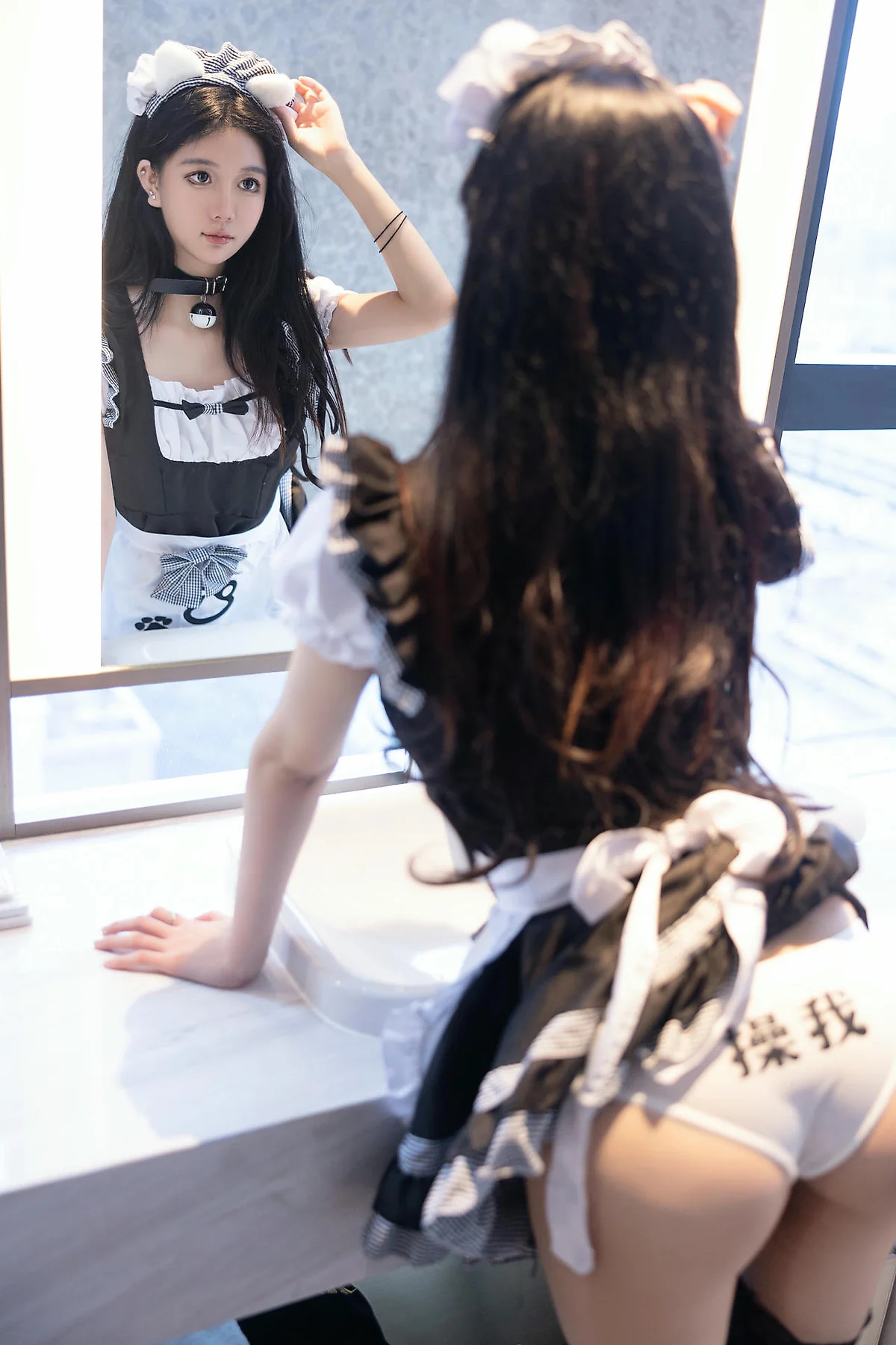 XiuRen 秀人 No.N416 谢小蒽翘臀女仆制服 - 15
