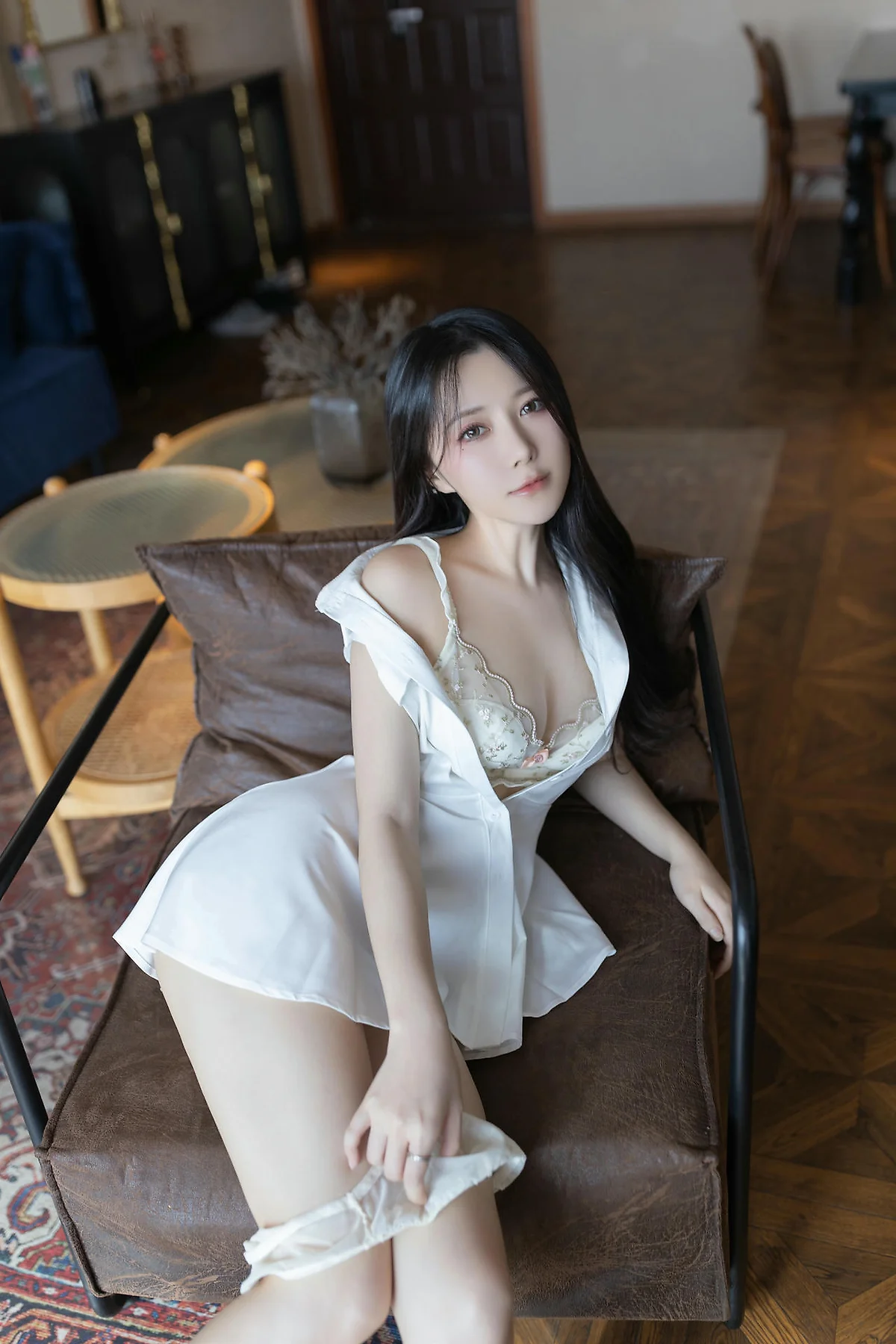 XiuRen 秀人 No.N420 鱼子酱Fish白色连衣裙女神写真 - 74