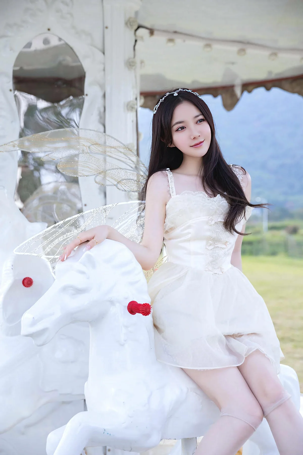 XiuRen 秀人 No.N421 鱼子酱Fish户外精灵仙女写真 - 6
