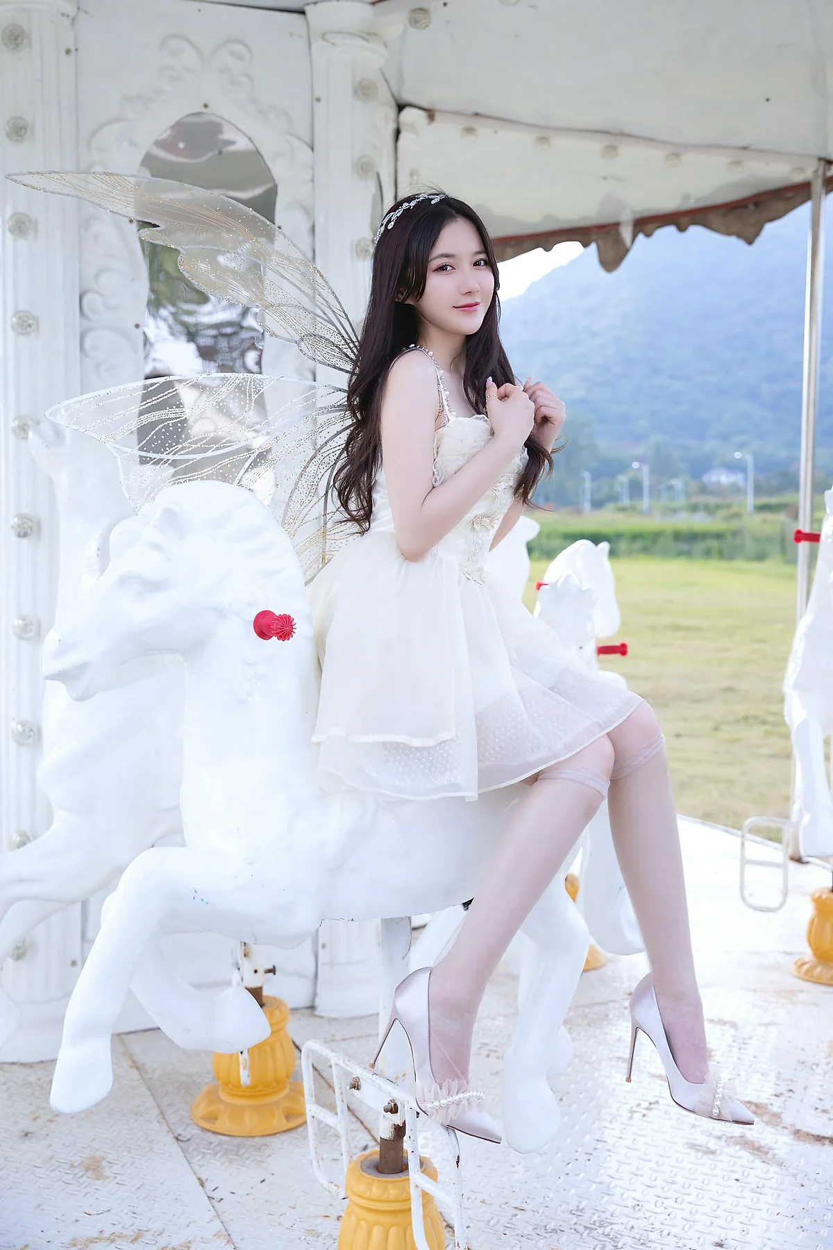 XiuRen 秀人 No.N421 鱼子酱Fish户外精灵仙女写真 - 8