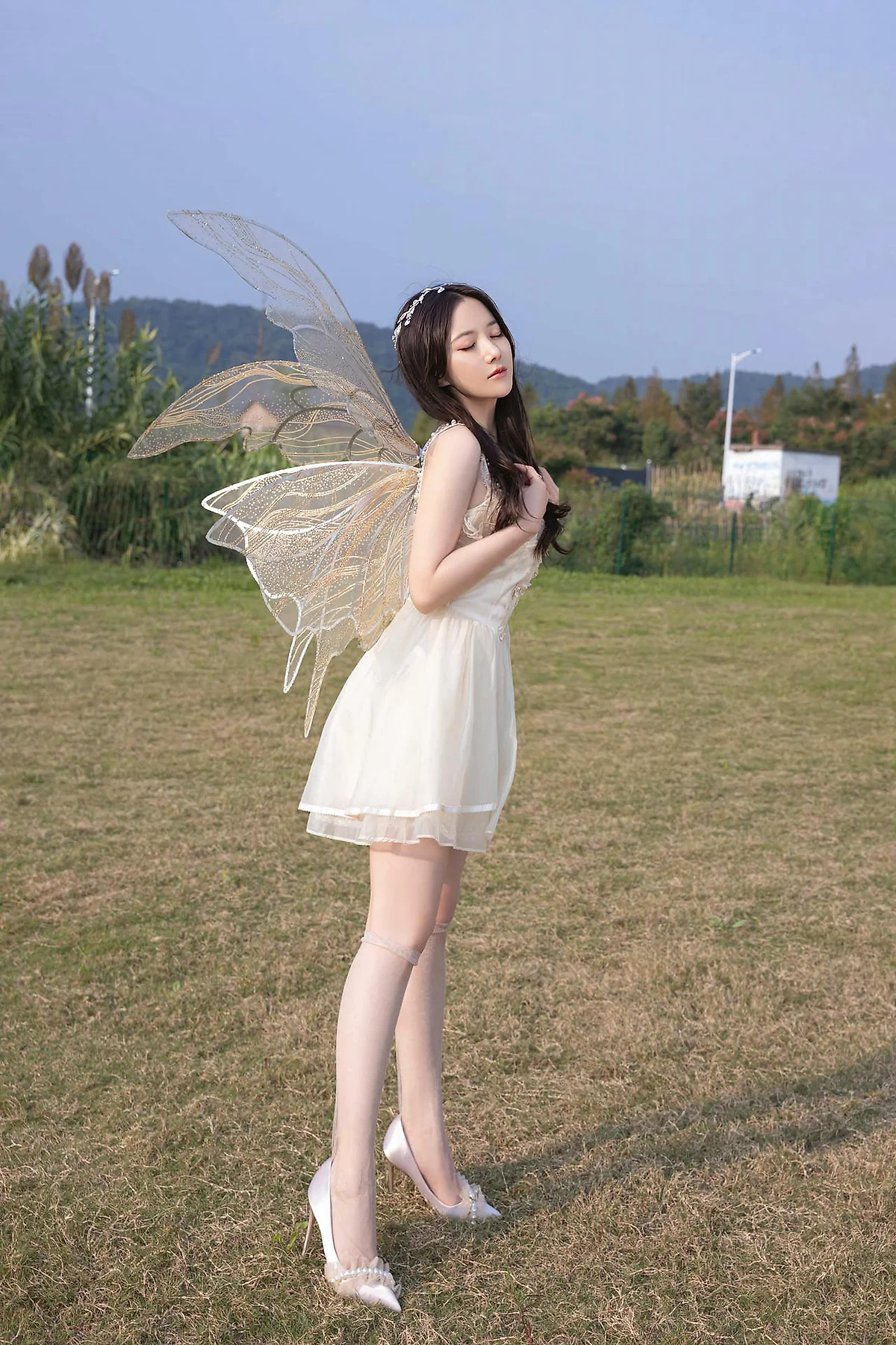 XiuRen 秀人 No.N421 鱼子酱Fish户外精灵仙女写真 - 15