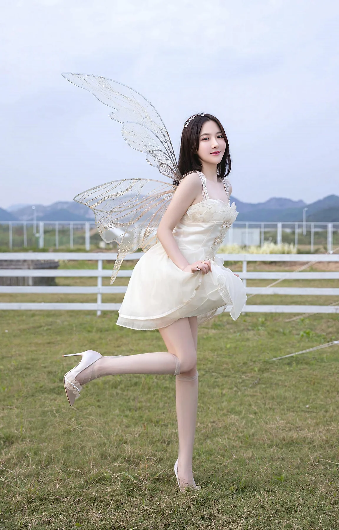 XiuRen 秀人 No.N421 鱼子酱Fish户外精灵仙女写真 - 30