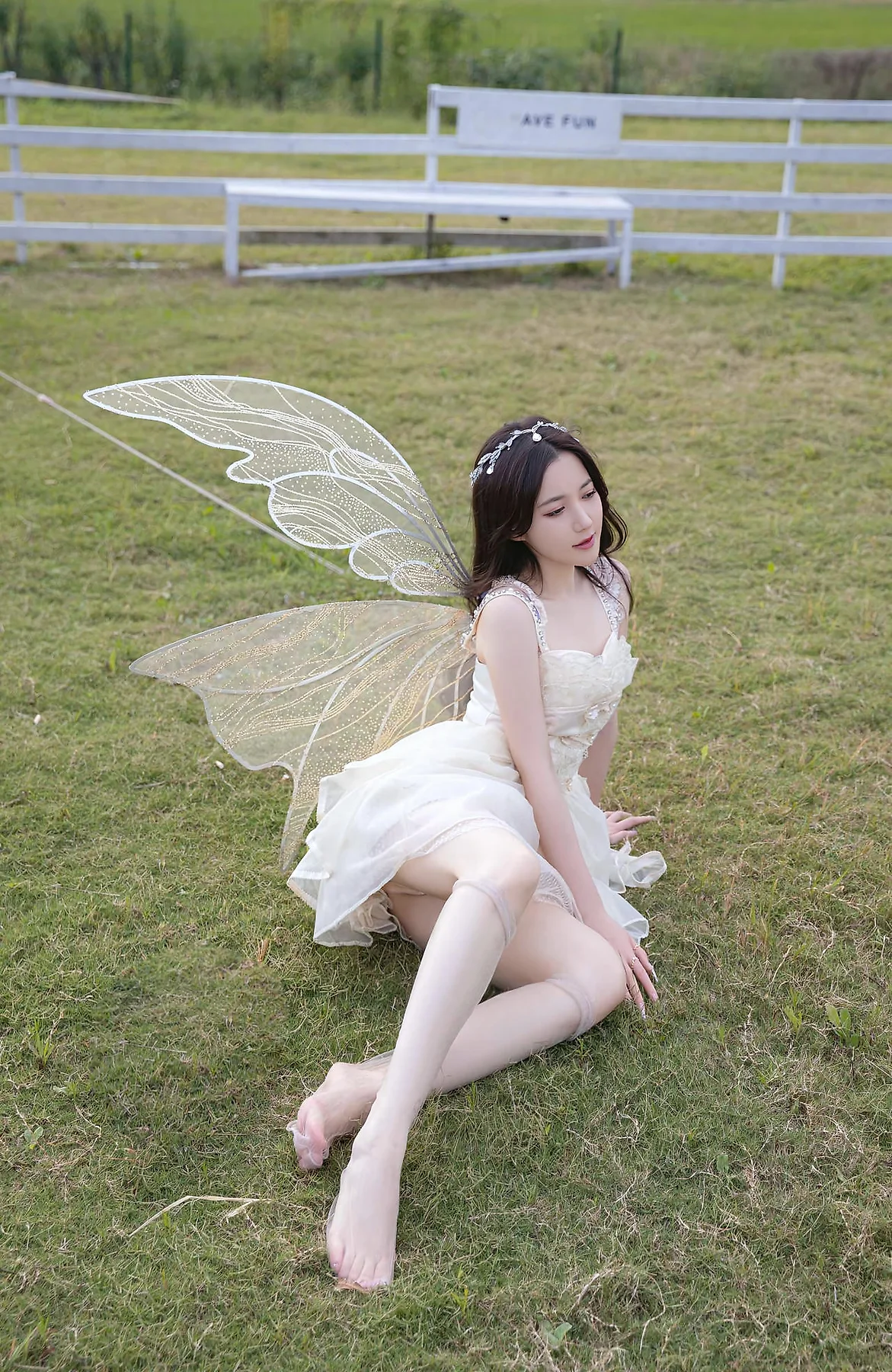 XiuRen 秀人 No.N421 鱼子酱Fish户外精灵仙女写真 - 34