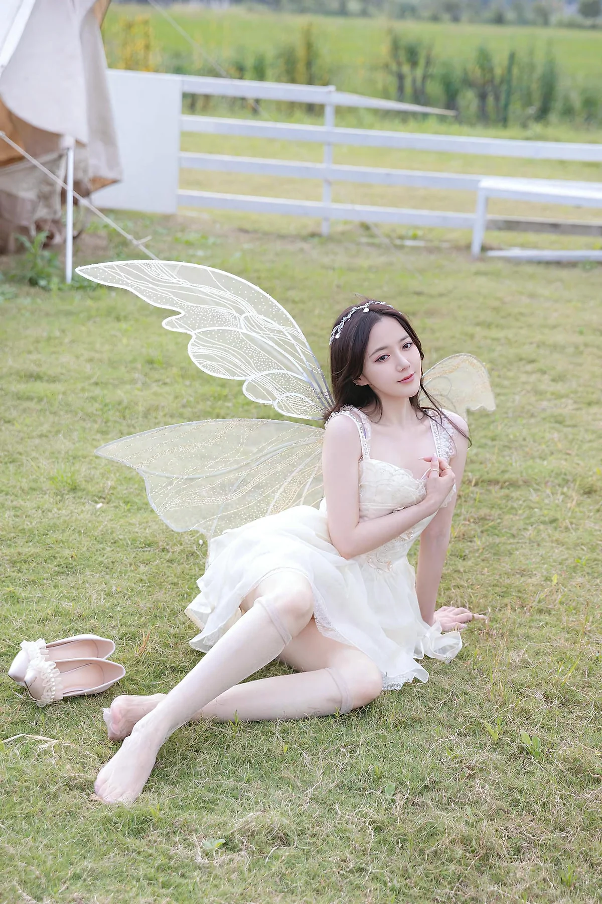 XiuRen 秀人 No.N421 鱼子酱Fish户外精灵仙女写真 - 35