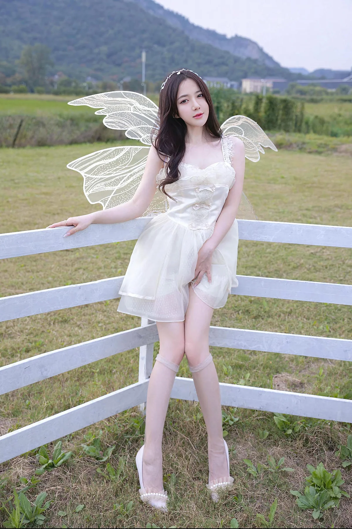 XiuRen 秀人 No.N421 鱼子酱Fish户外精灵仙女写真 - 42