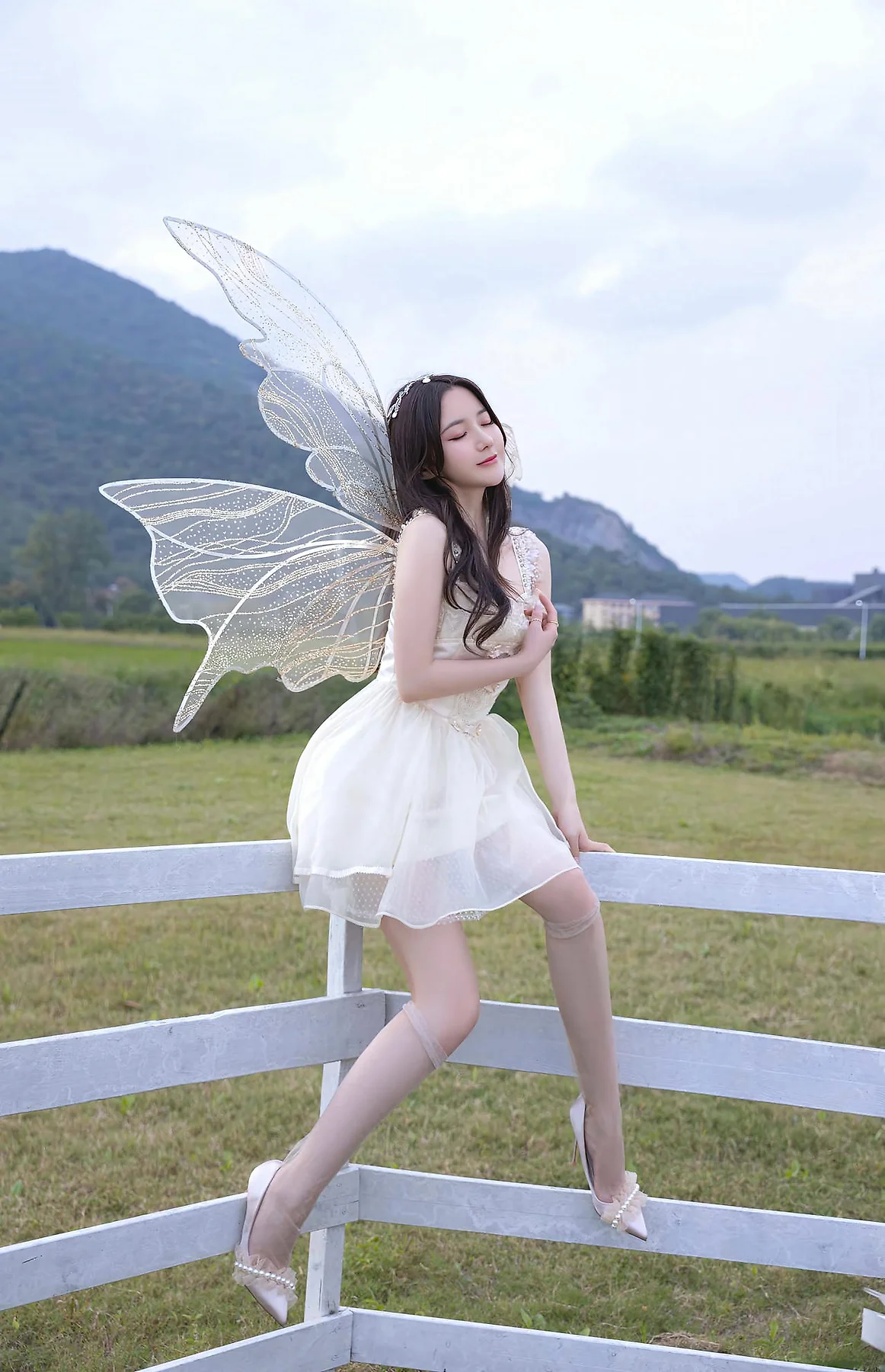 XiuRen 秀人 No.N421 鱼子酱Fish户外精灵仙女写真 - 45