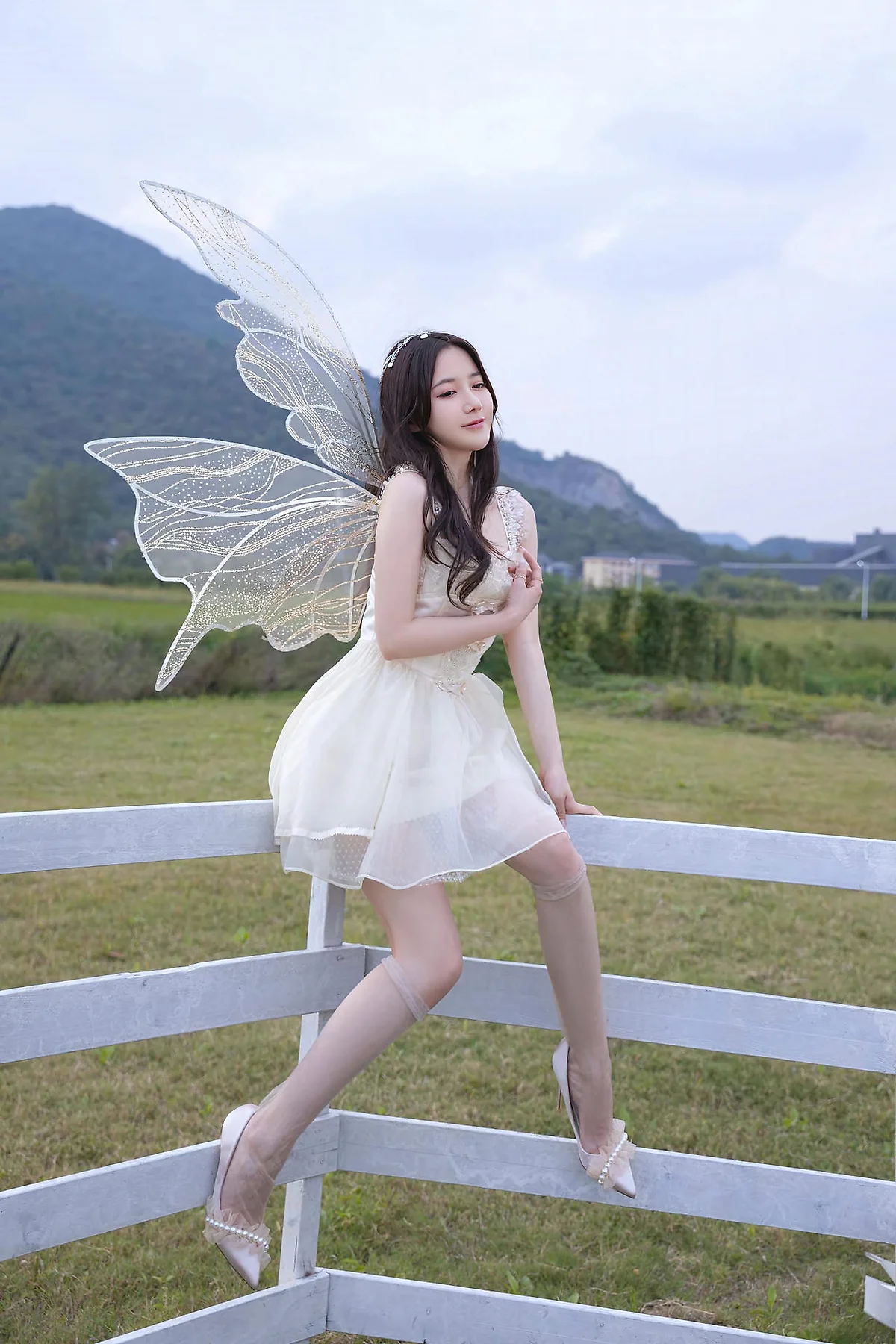 XiuRen 秀人 No.N421 鱼子酱Fish户外精灵仙女写真 - 46