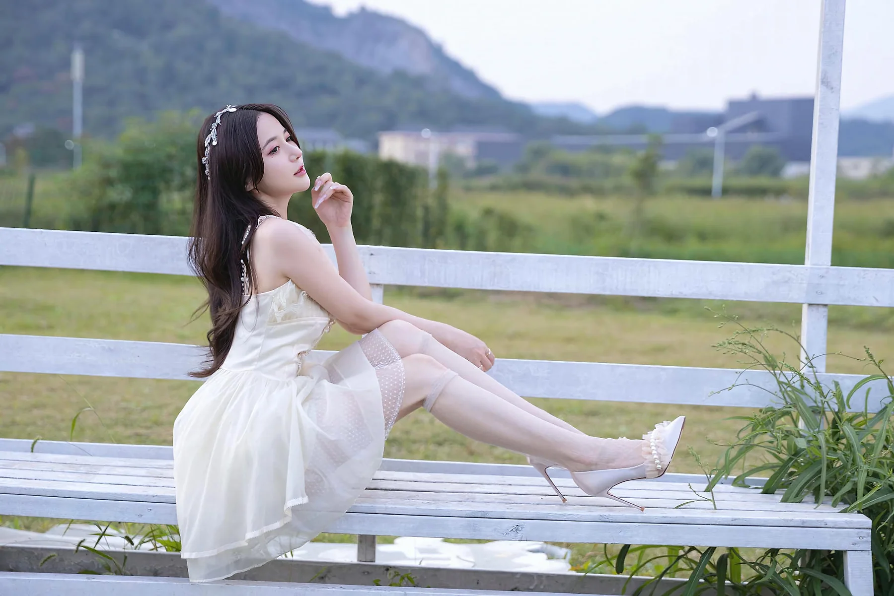 XiuRen 秀人 No.N421 鱼子酱Fish户外精灵仙女写真 - 49
