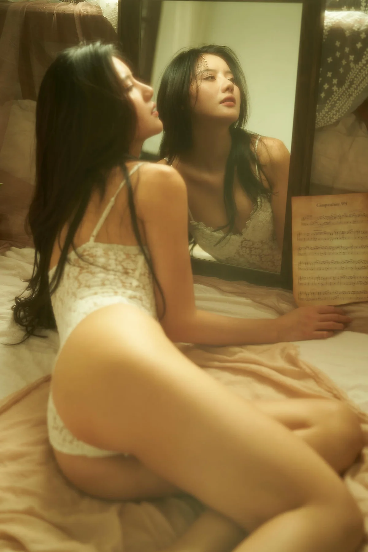 XiuRen 秀人 No.N422 就是阿朱啊复古写真香肩美女 - 12