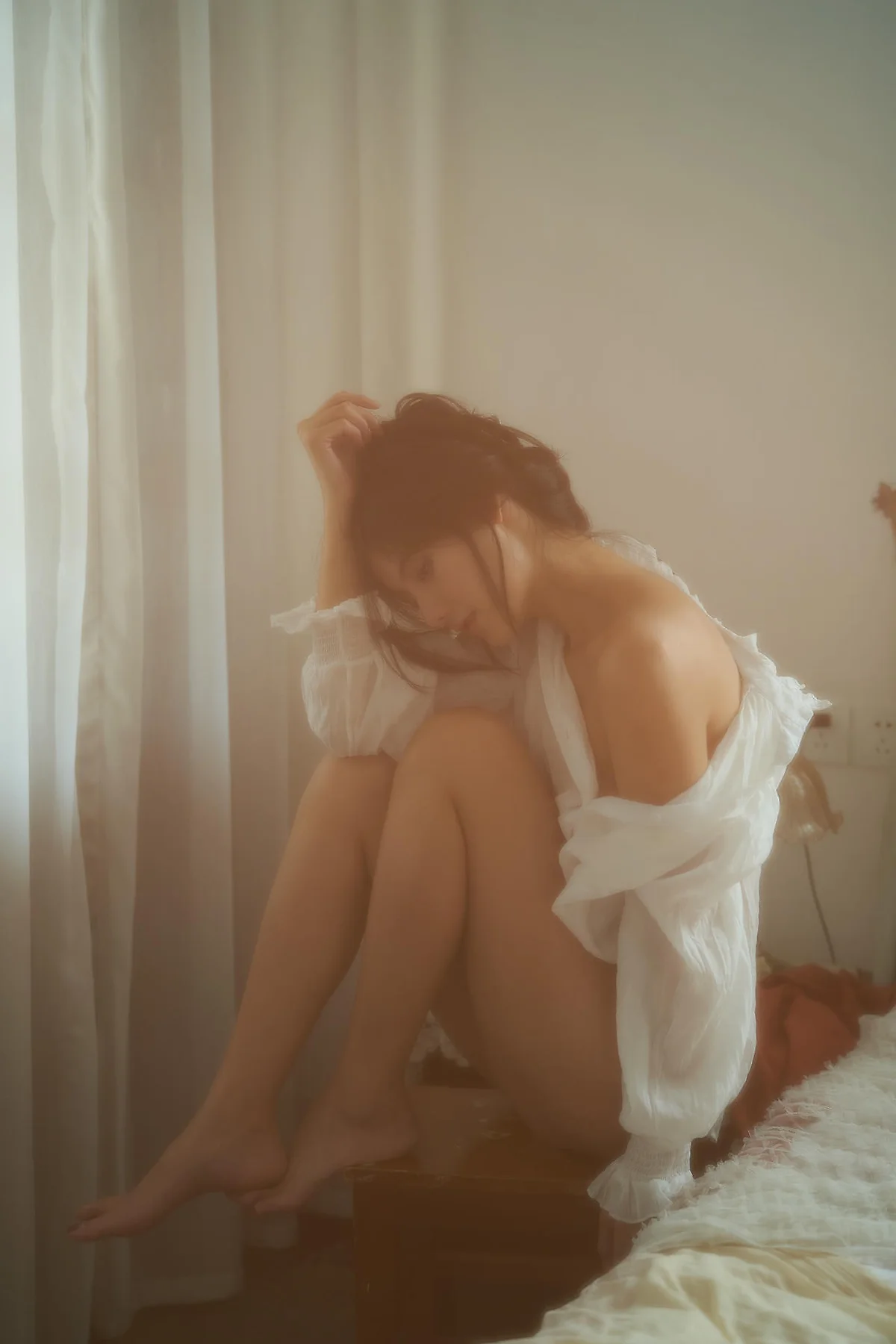XiuRen 秀人 No.N422 就是阿朱啊复古写真香肩美女 - 36